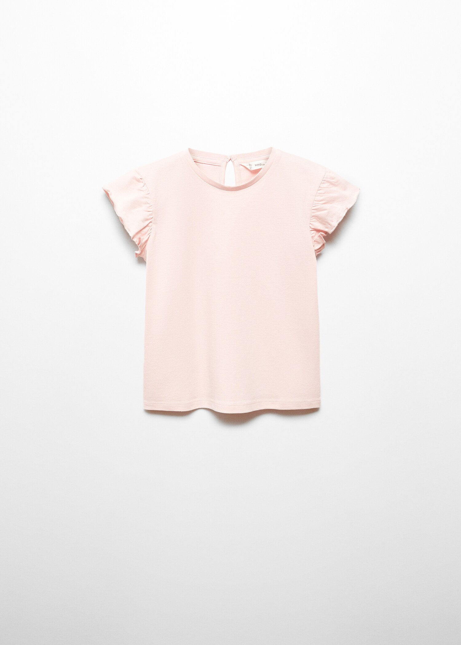 Frills cotton t-shirt - Article without model