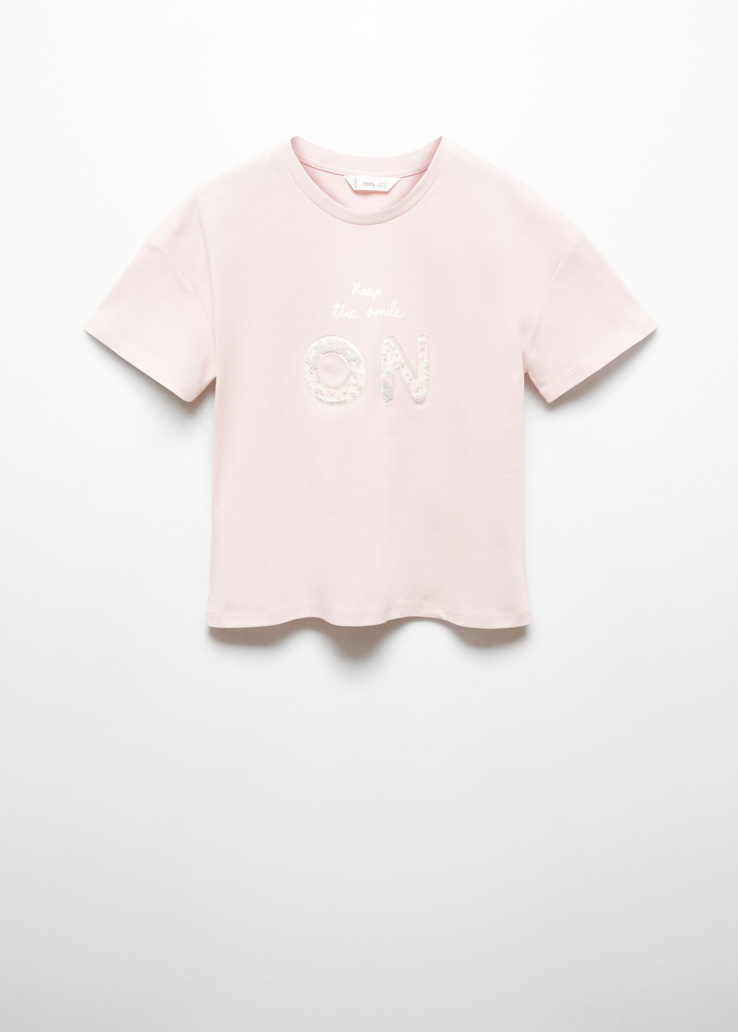 Printed message T-shirt - Article without model