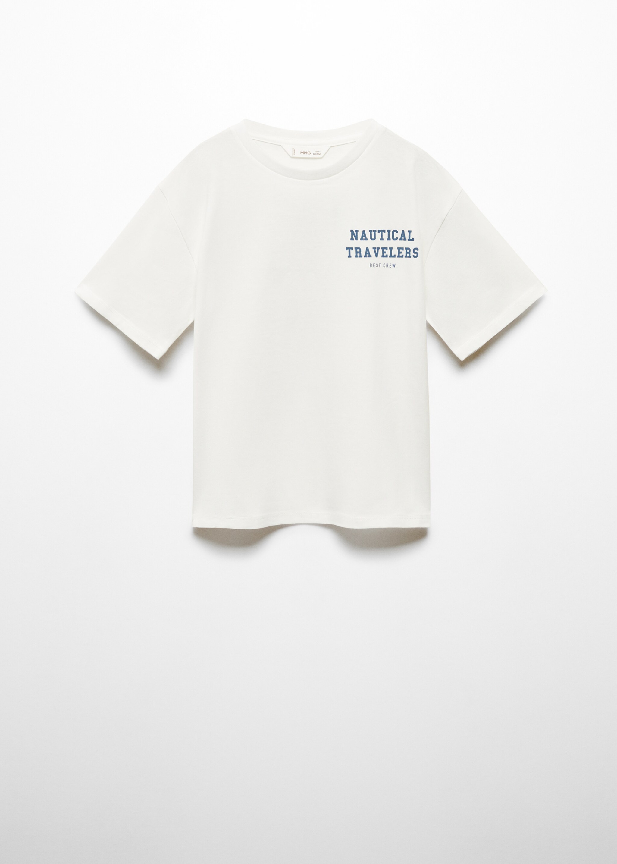 Camiseta mensaje estampado - Artículo sin modelo