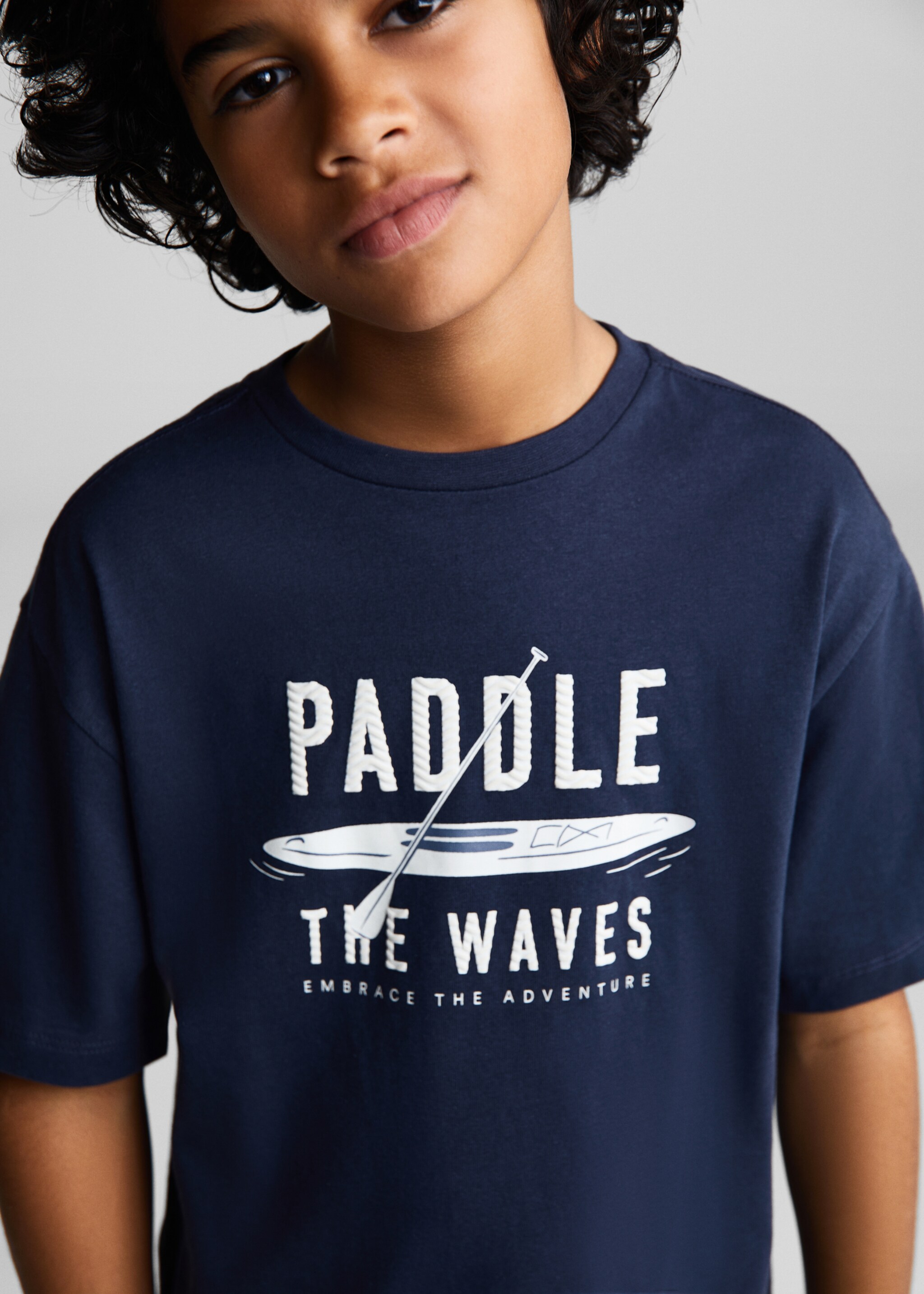 T-shirt message imprimé - Détail de l'article 1