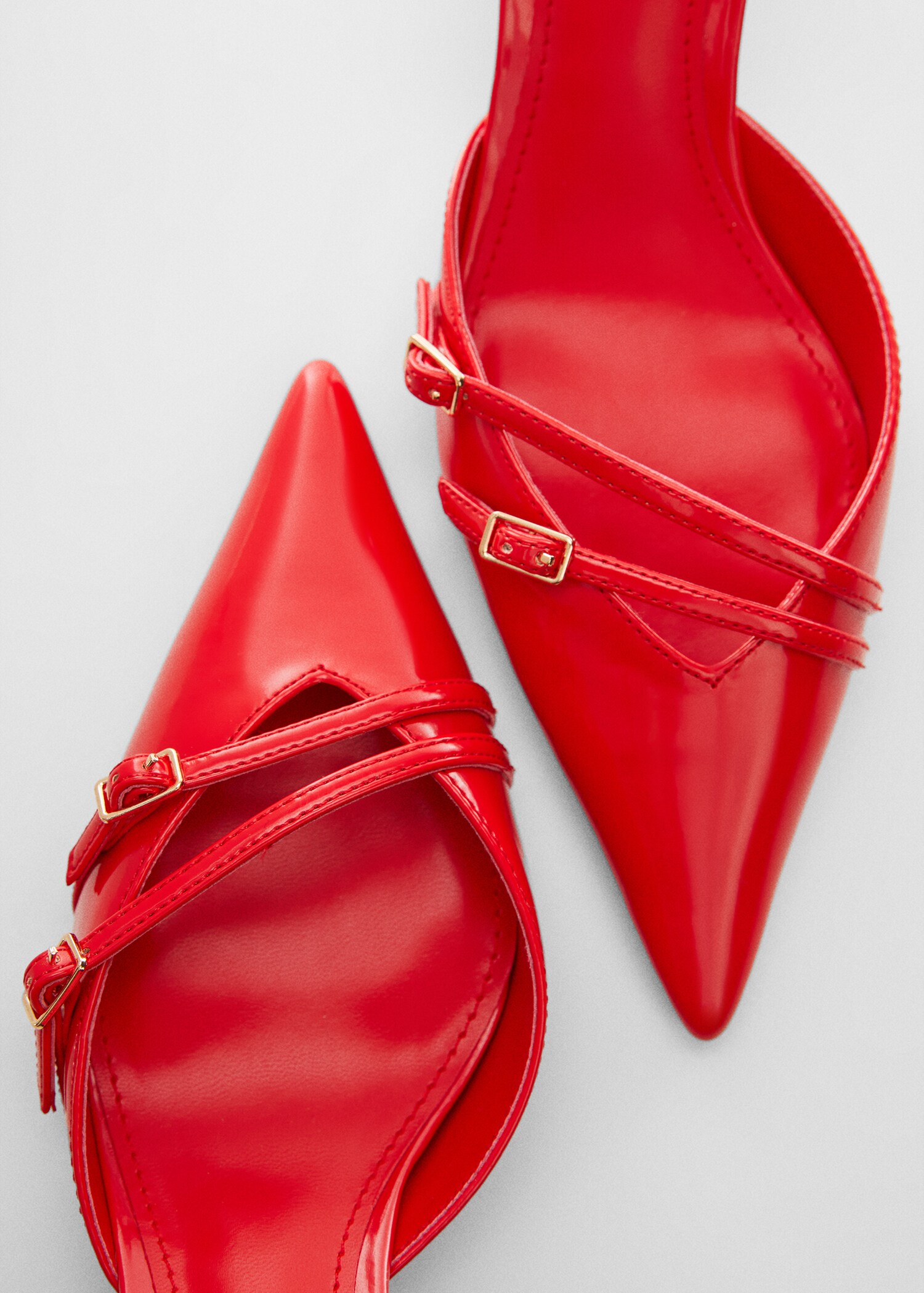 Chaussures talon ouvertes à l’arrière boucles - Détail de l'article 2