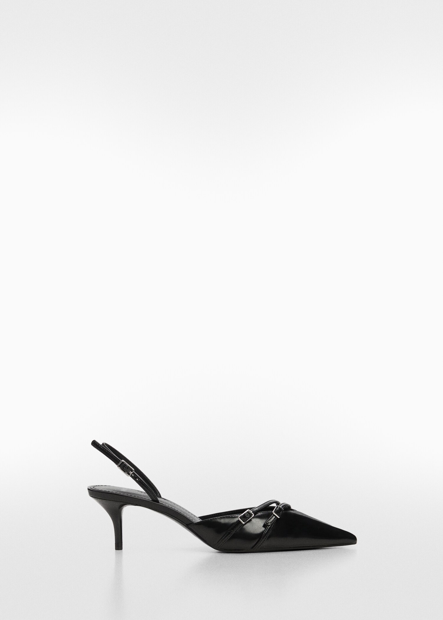 Chaussures talon ouvertes à l’arrière boucles - Article sans modèle