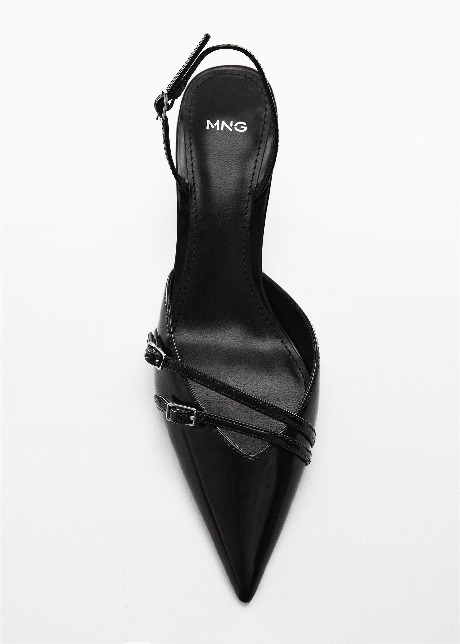 Chaussures talon ouvertes à l’arrière boucles - Détail de l'article 5