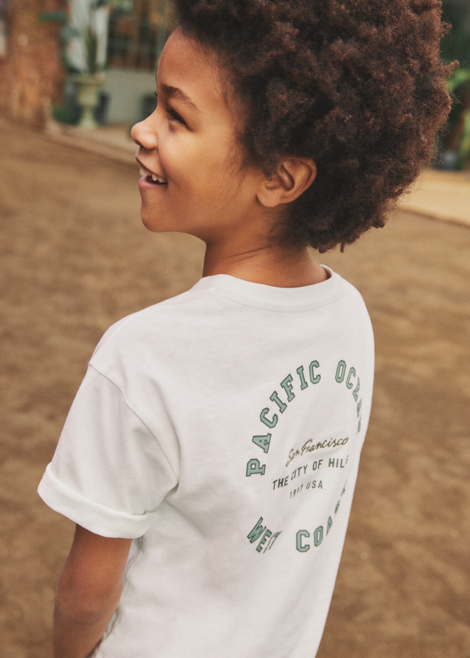 Bedrucktes Baumwoll-T-Shirt - Detail des Artikels 5
