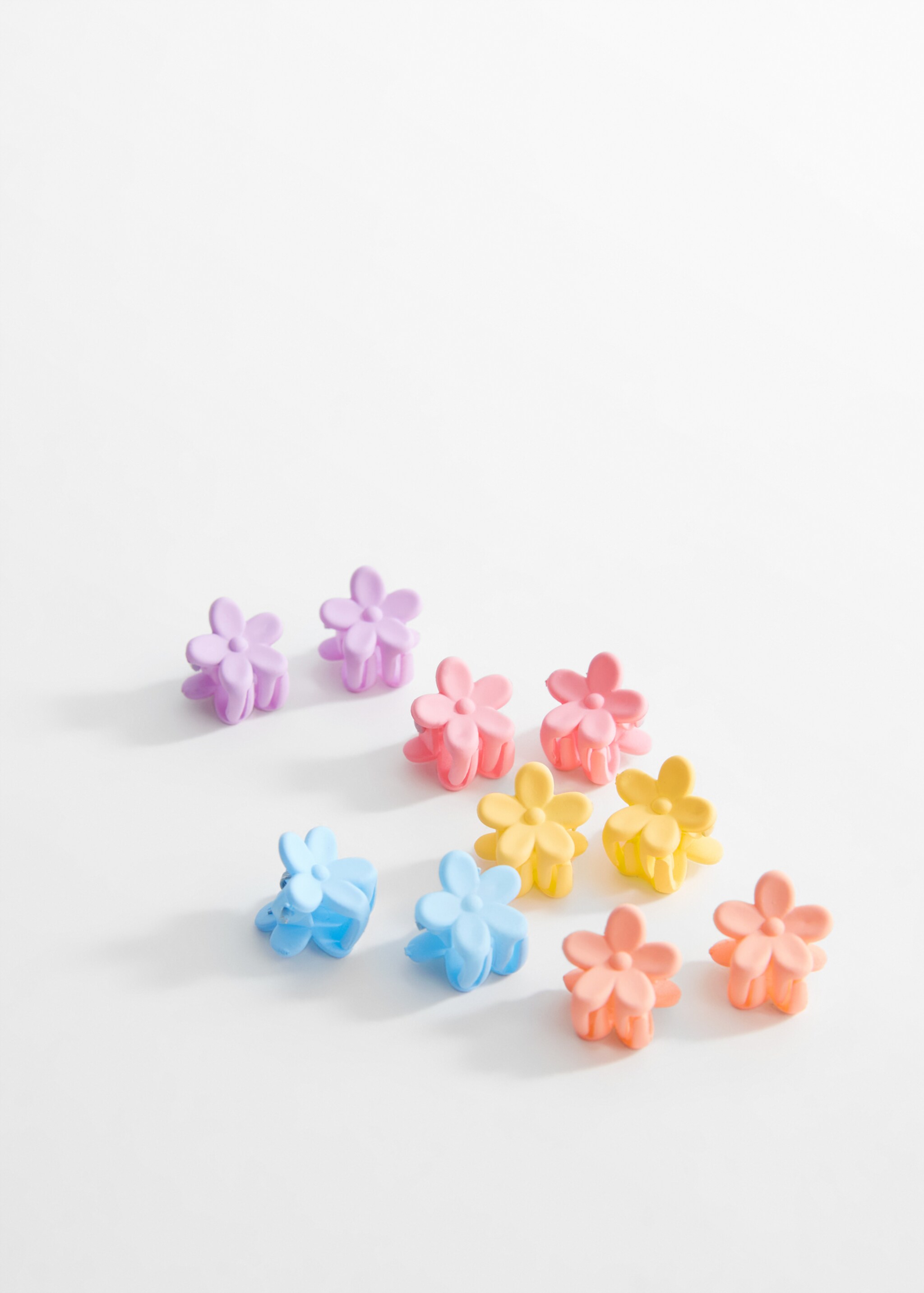 Pack of hair clips - Medium plane, Pink. Ref: 67024778-00.