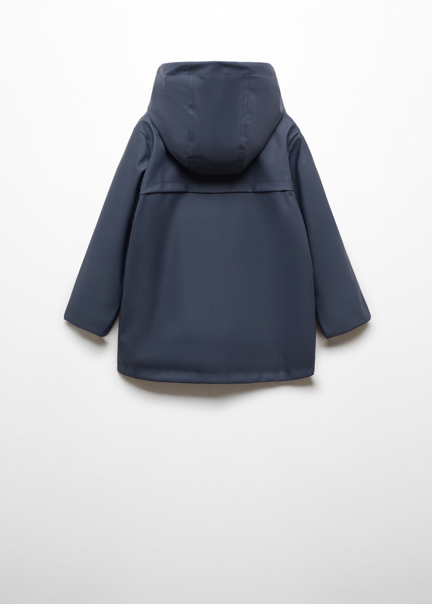 Kapuzenparka mit Taschen - Rückseite des Artikels
