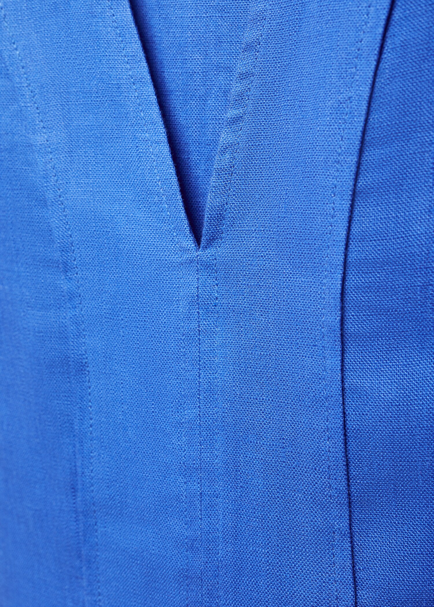 Linen-blend shirt dress - Details of the article 8