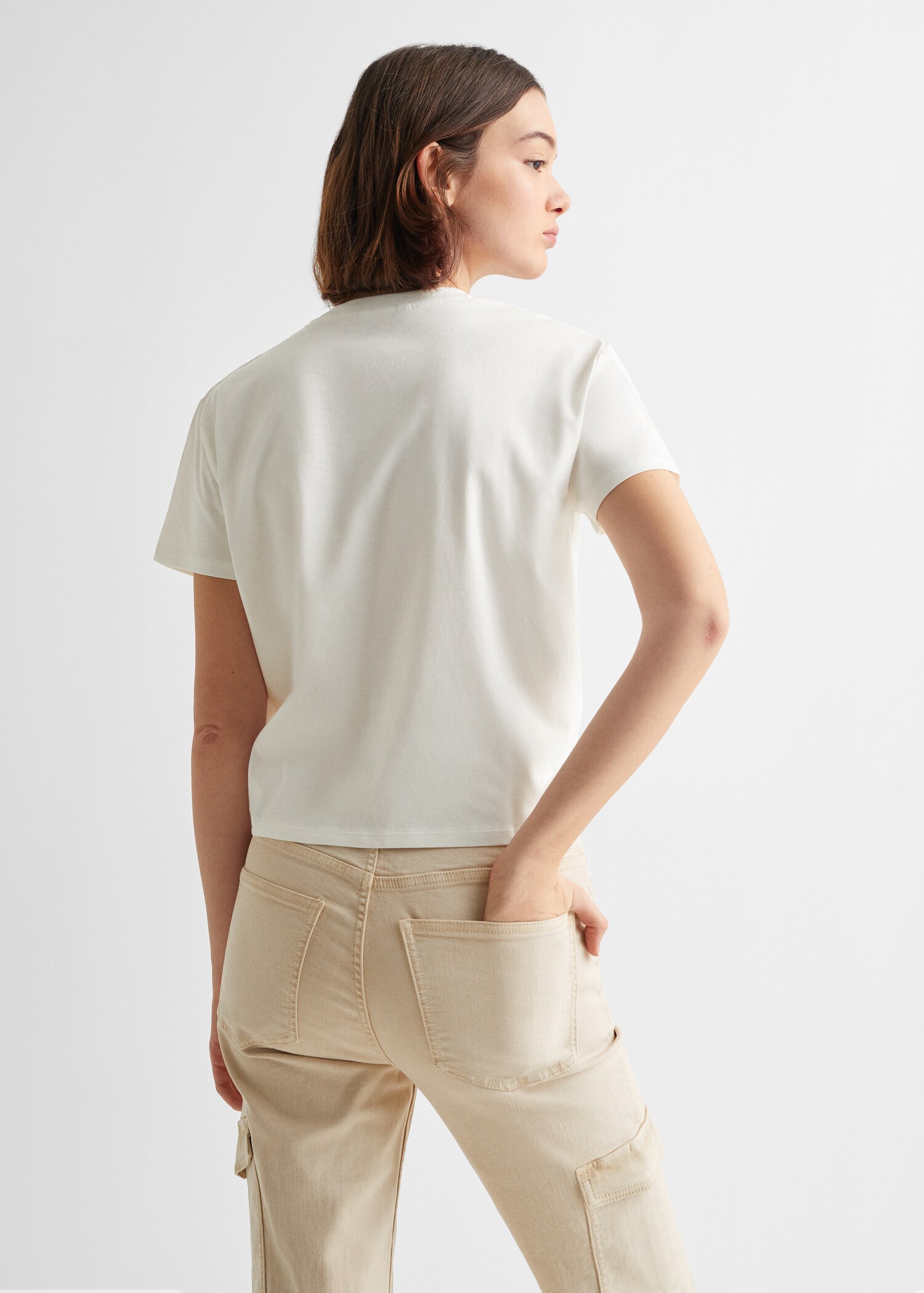 Knot message t-shirt - Reverse of the article