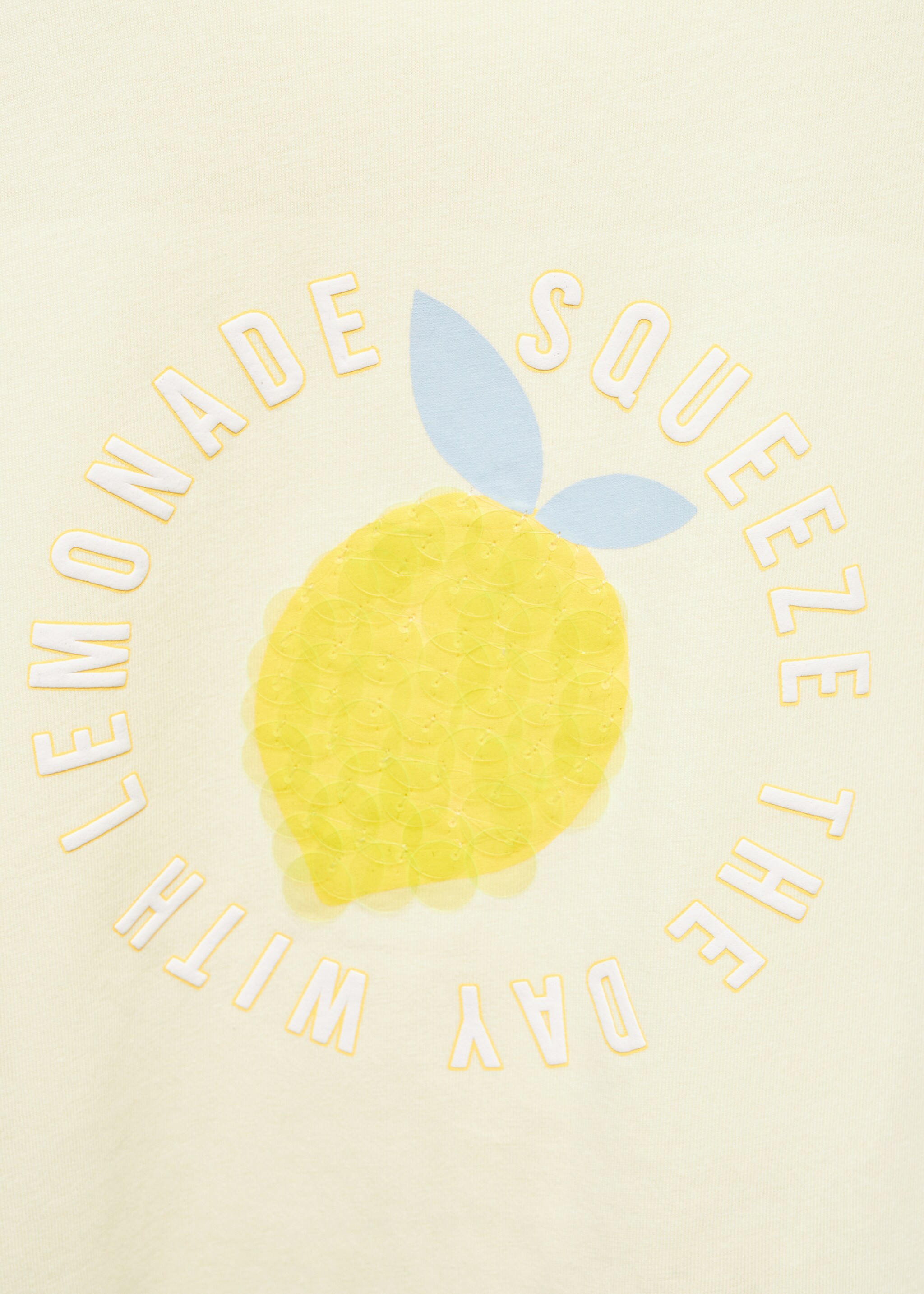 Tryckt bomull-blandning t-shirt - Detaljer om artikeln 8