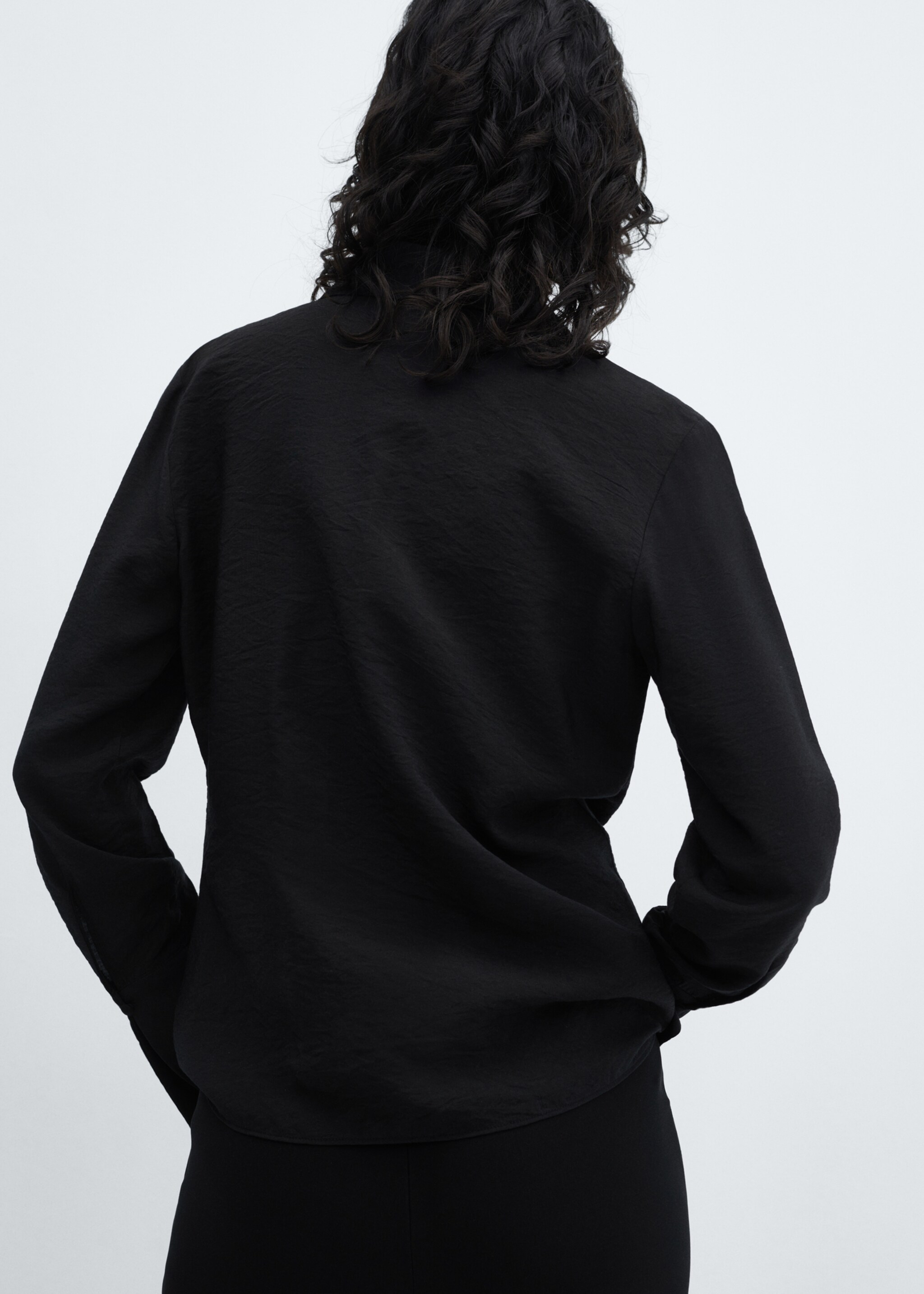 Blusa fluida fiocchi - Retro dell'articolo