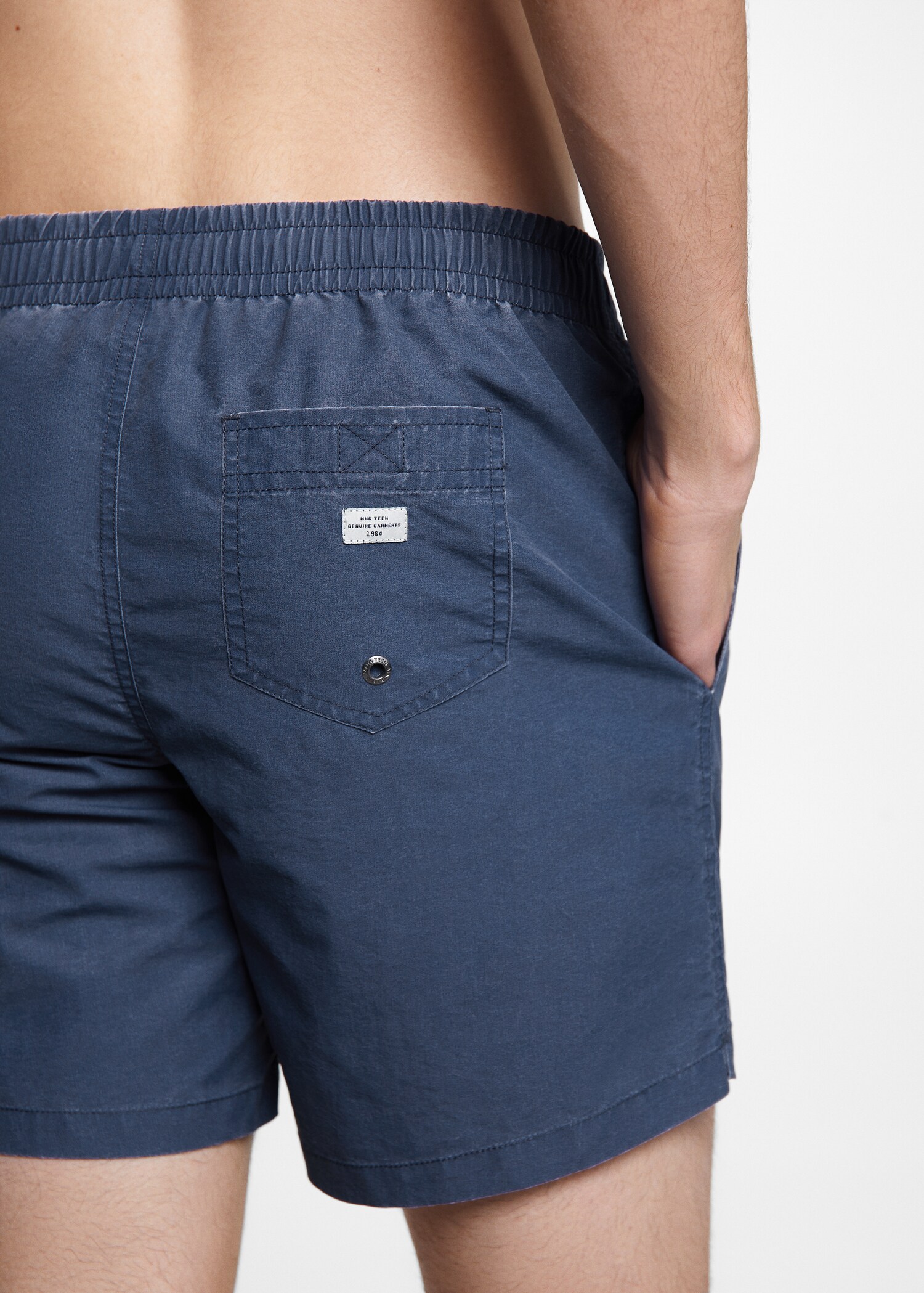 Basic drawstring swimsuit - Details of the article 6