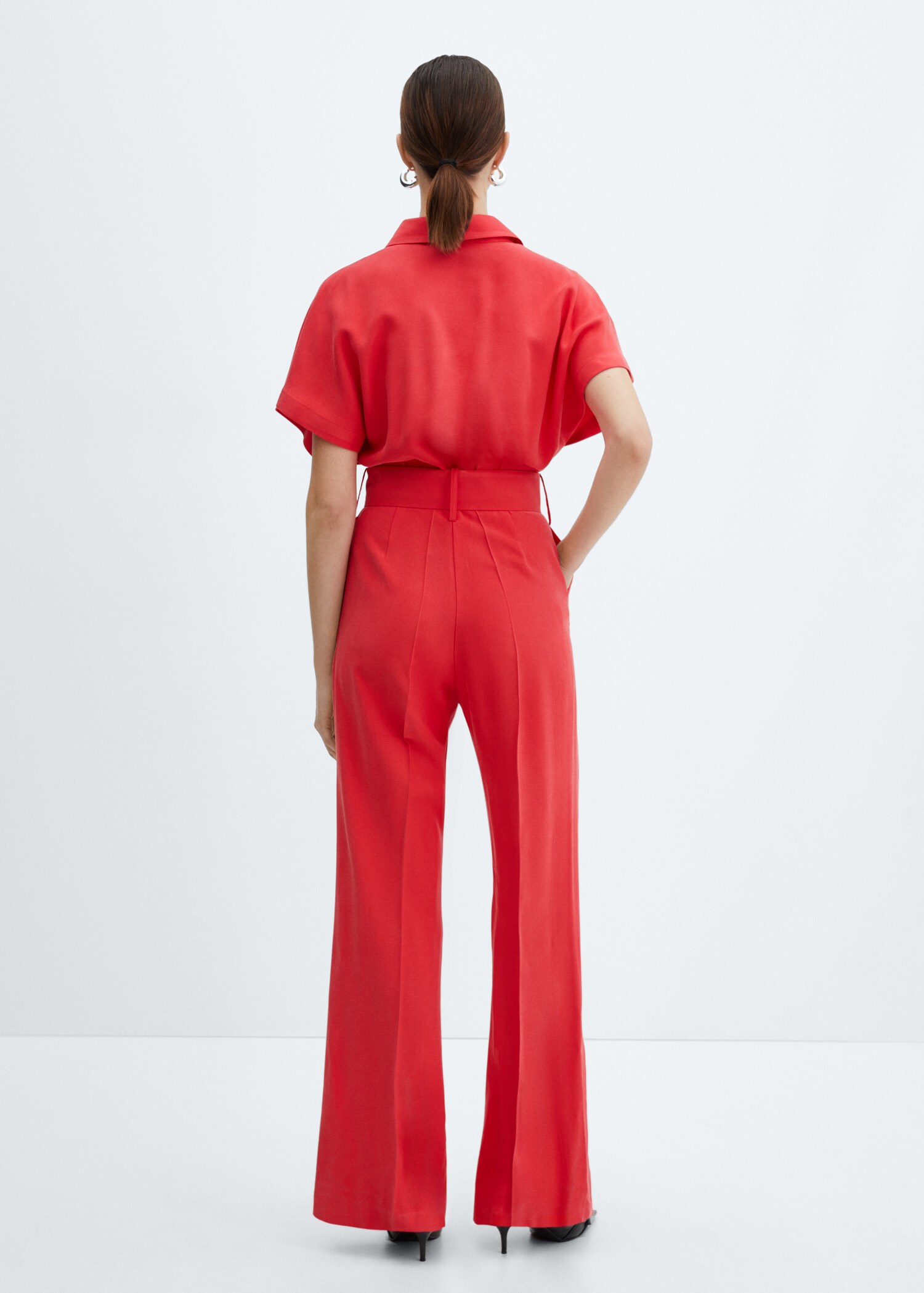 Belt long jumpsuit - Reverse of the article