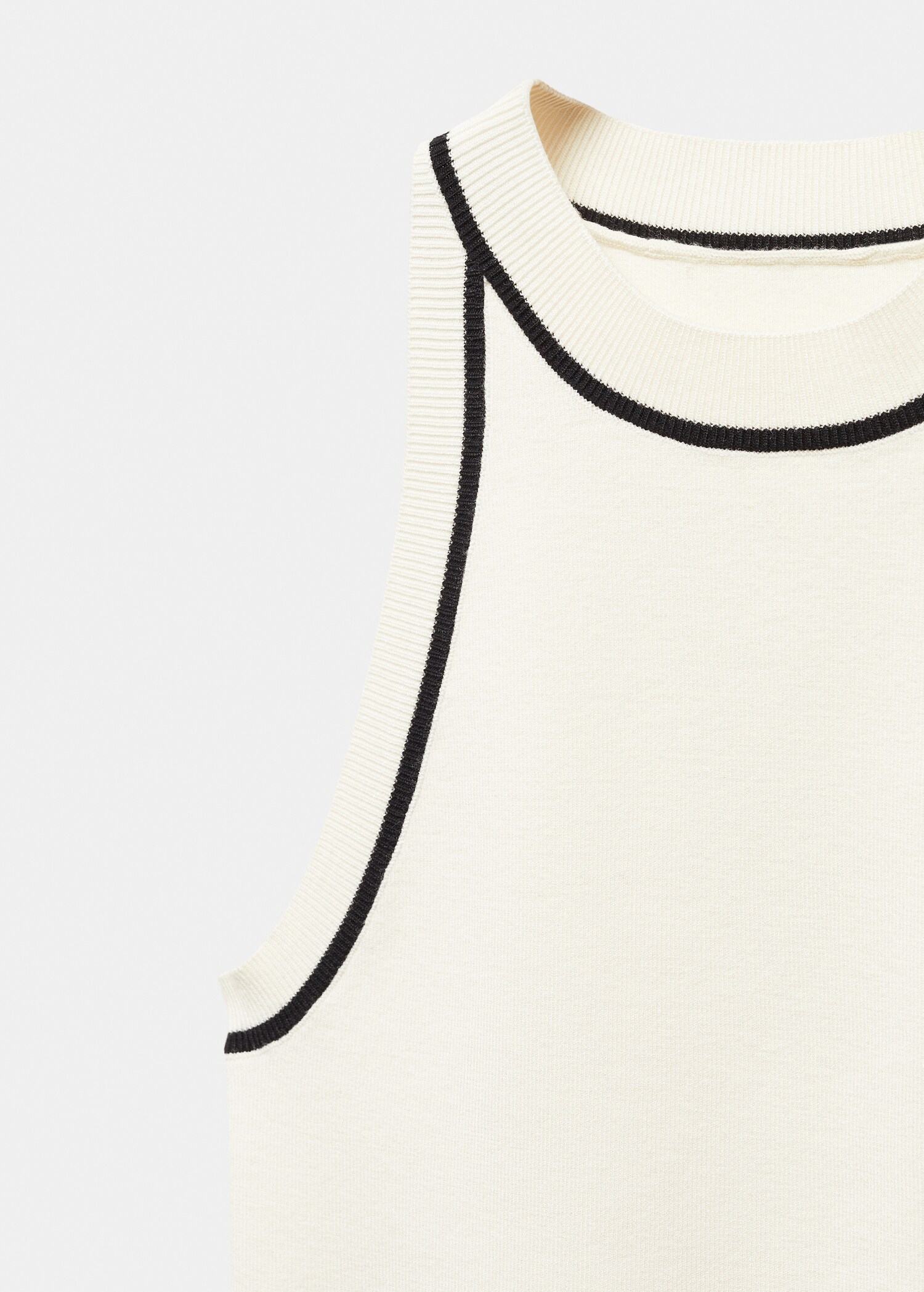 Contrast trim top - Details of the article 8