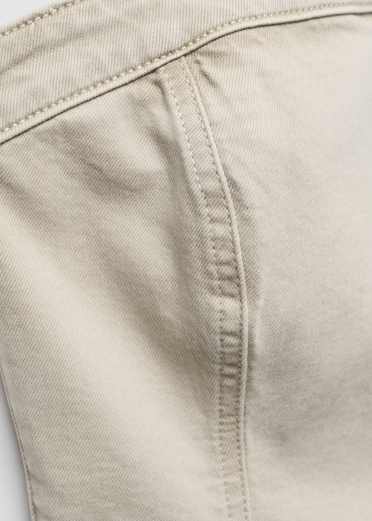 Denim strapless top - Details of the article 8