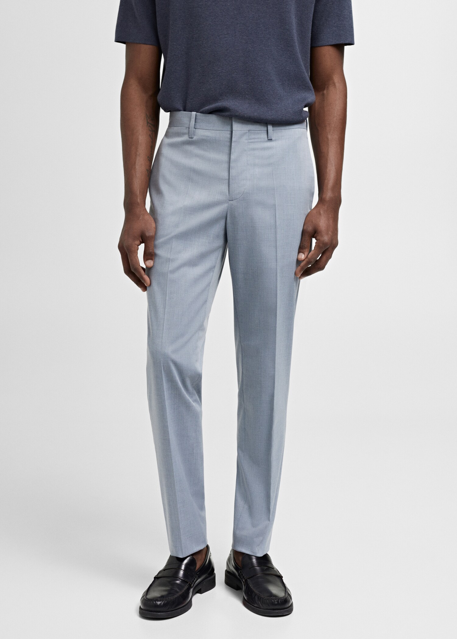 Pantalon costume Parí super slim-fit - Plan moyen