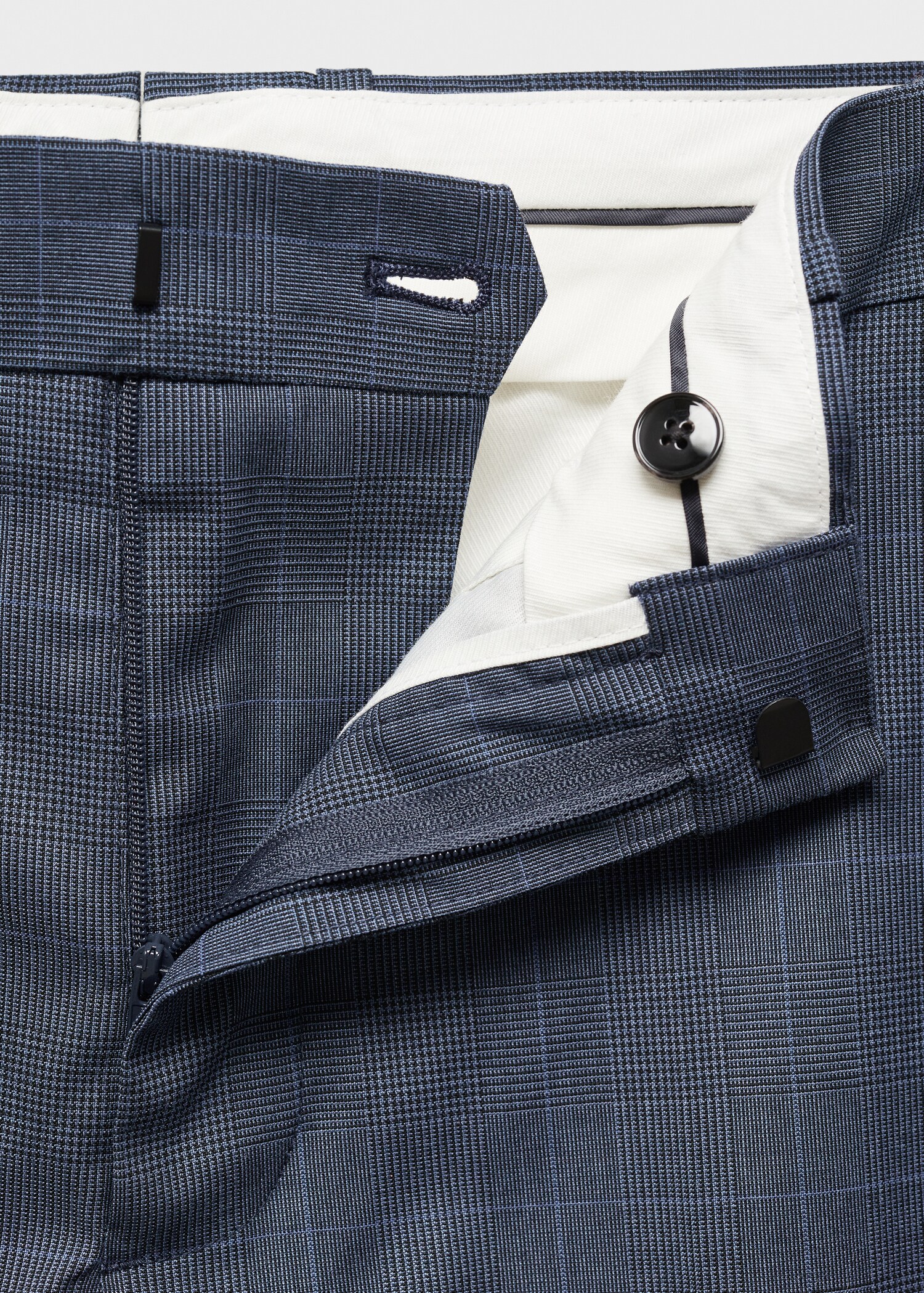 Super Slim Fit-Anzughose aus Stretchstoff - Detail des Artikels 8
