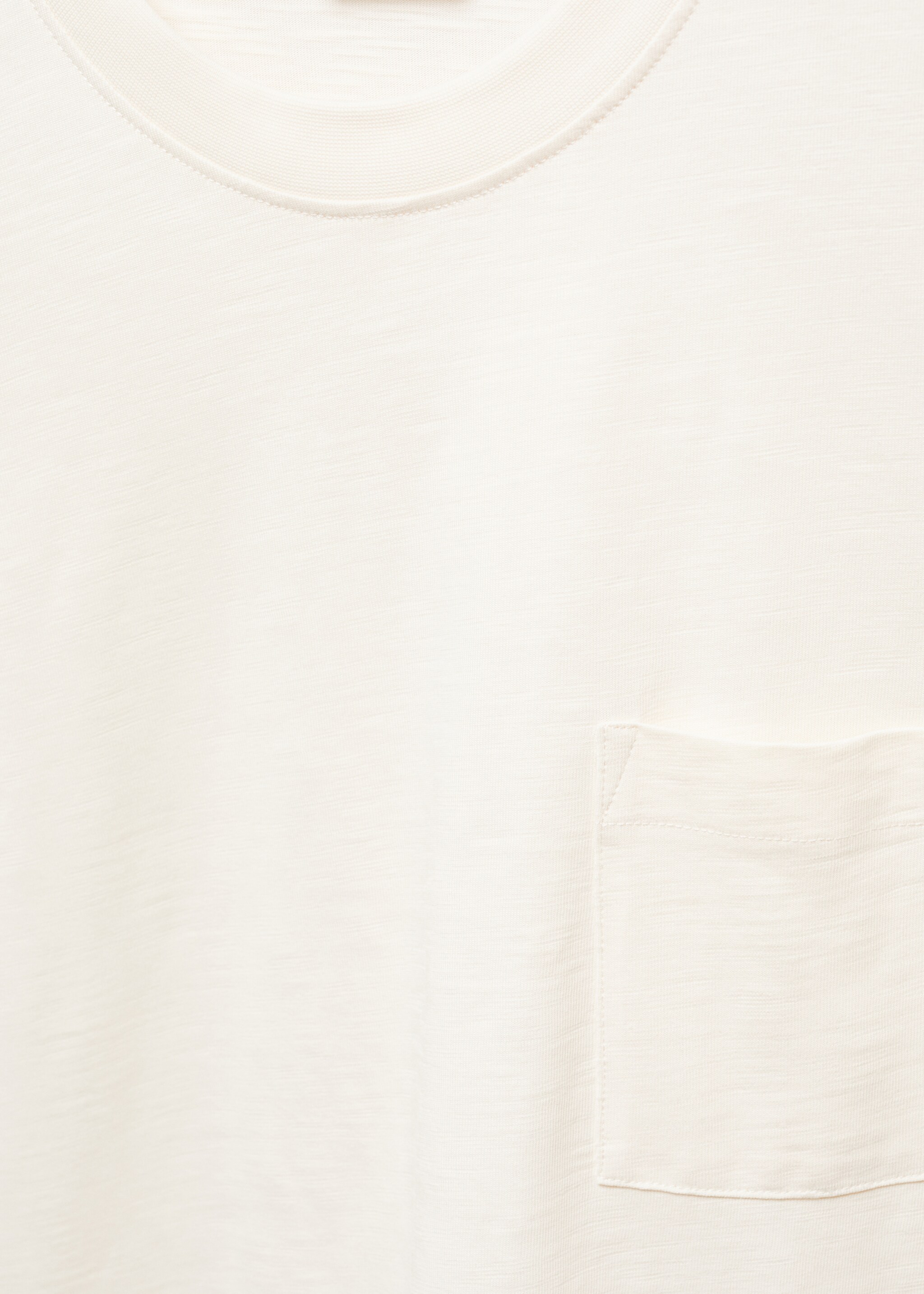 100% cotton t-shirt with pocket - Details of the article 8