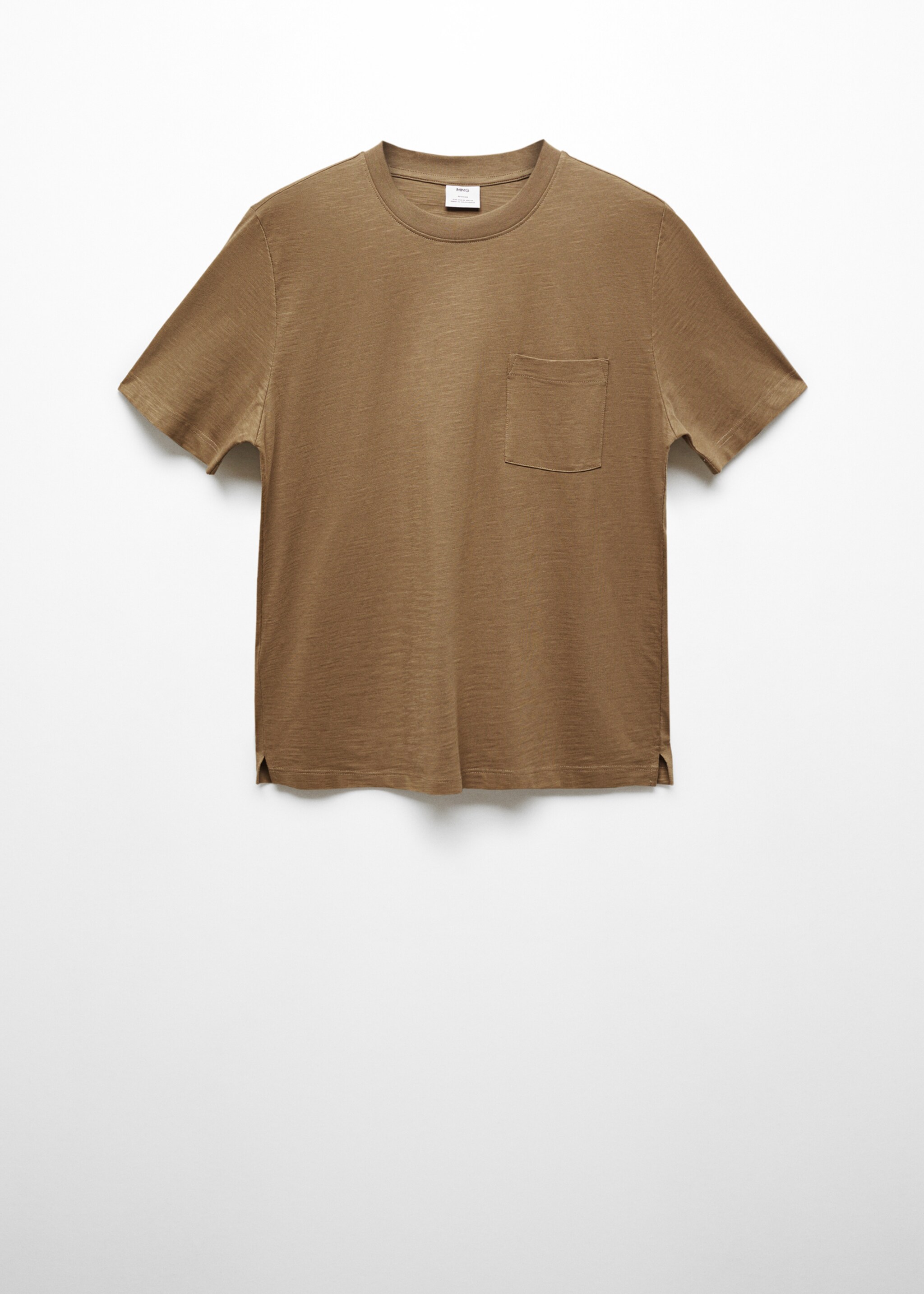 100% cotton t-shirt with pocket - Article without model