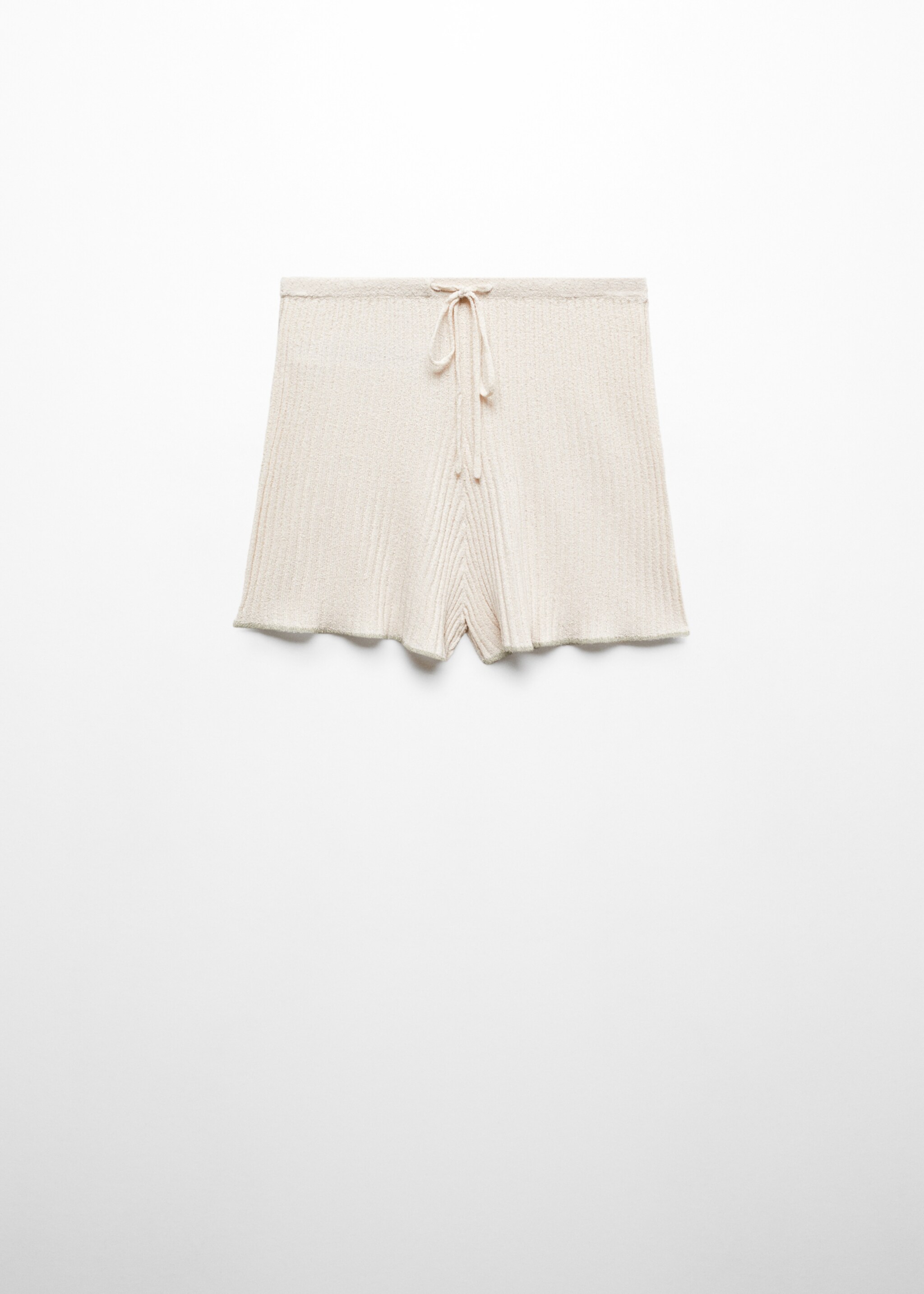 Short pyjama côtelé - Article sans modèle