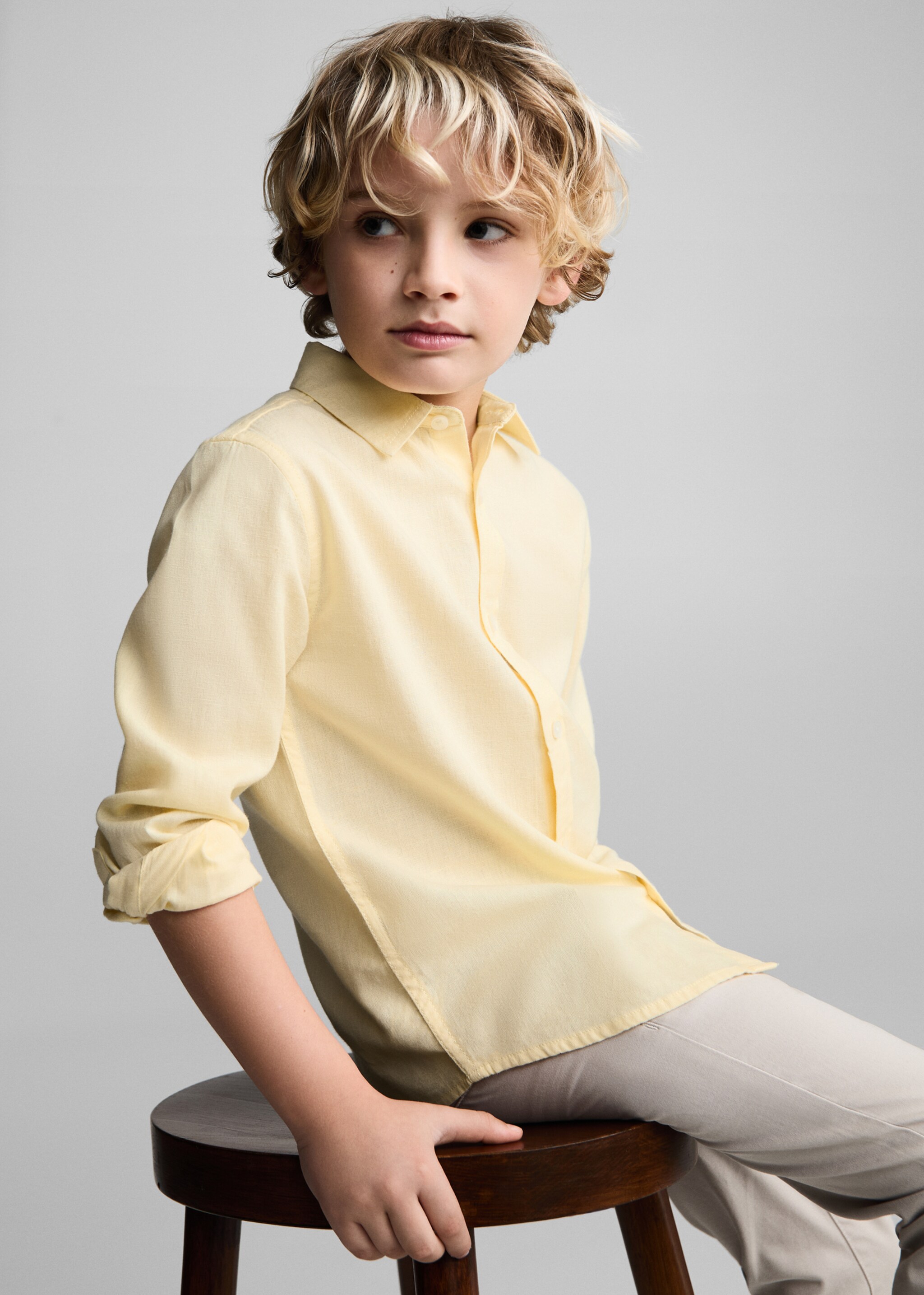 Chemise regular fit coton - Détail de l'article 1