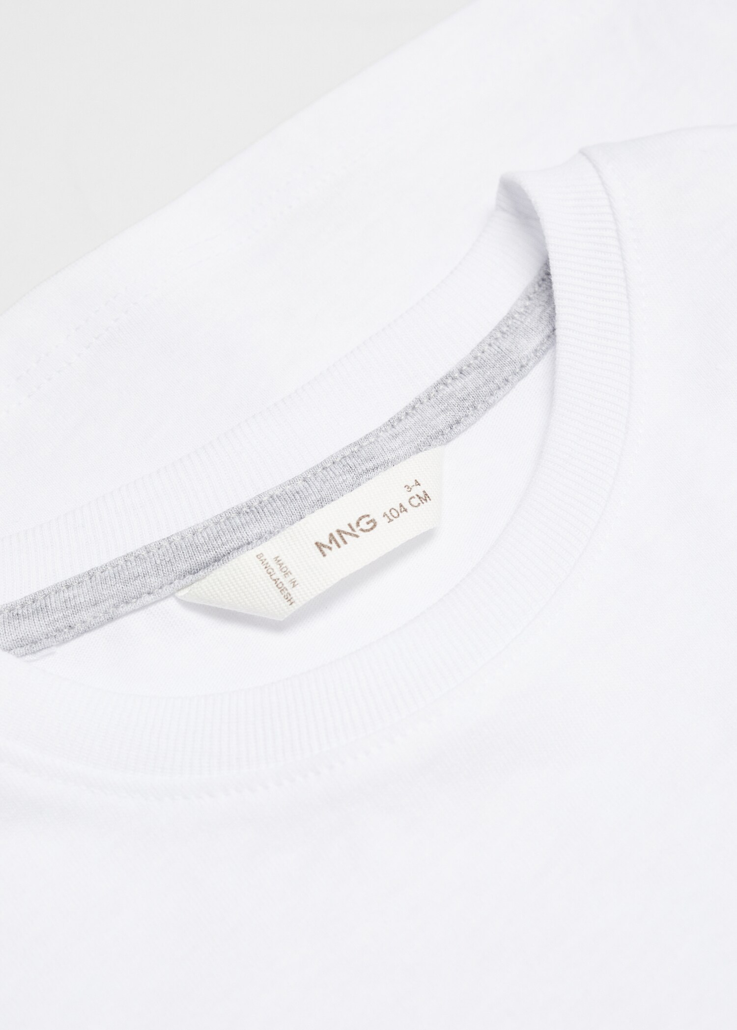 Basic-T-Shirt aus Baumwolle - Detail des Artikels 0