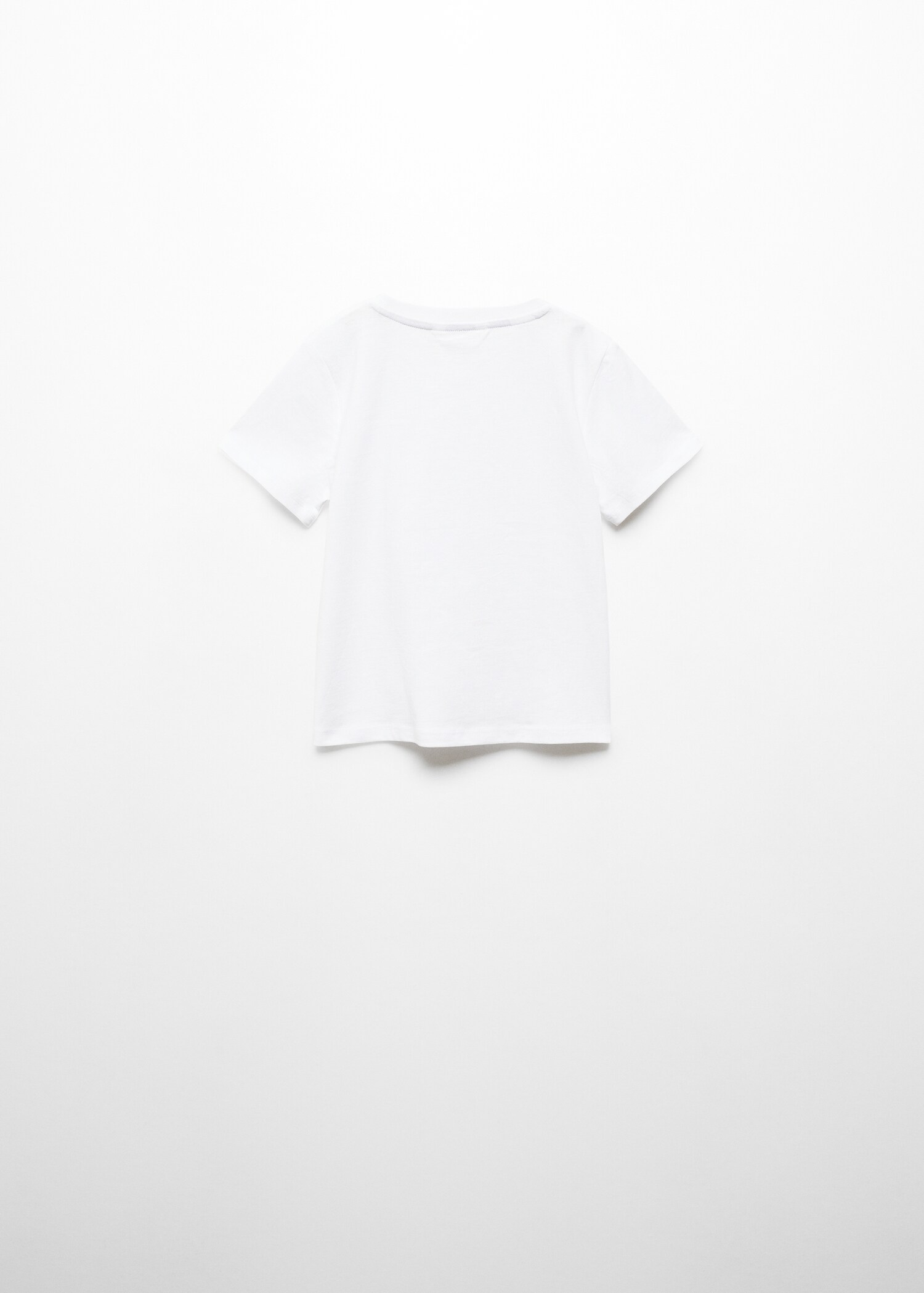 Basic-T-Shirt aus Baumwolle - Rückseite des Artikels