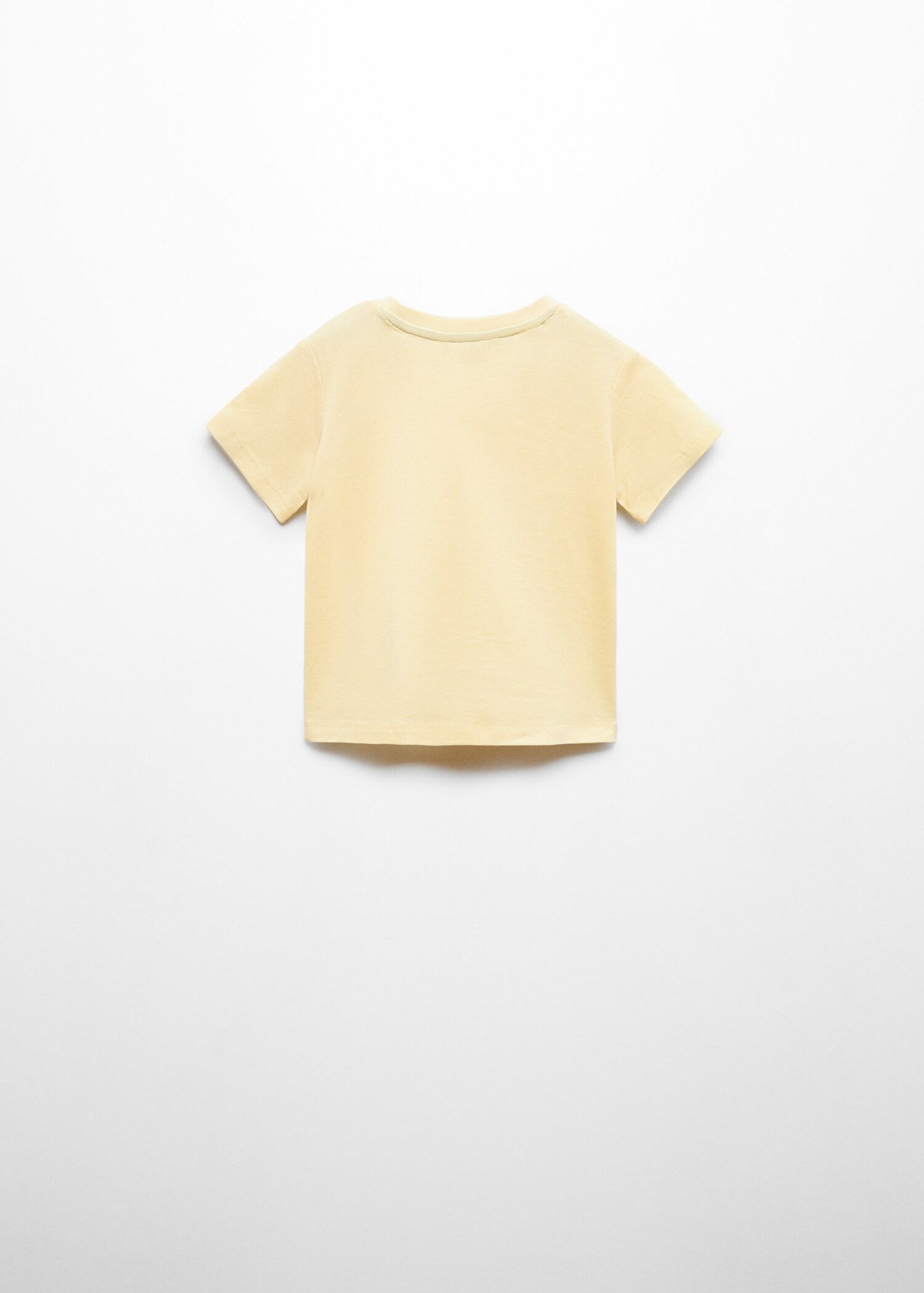 Basic-T-Shirt aus Baumwolle - Rückseite des Artikels