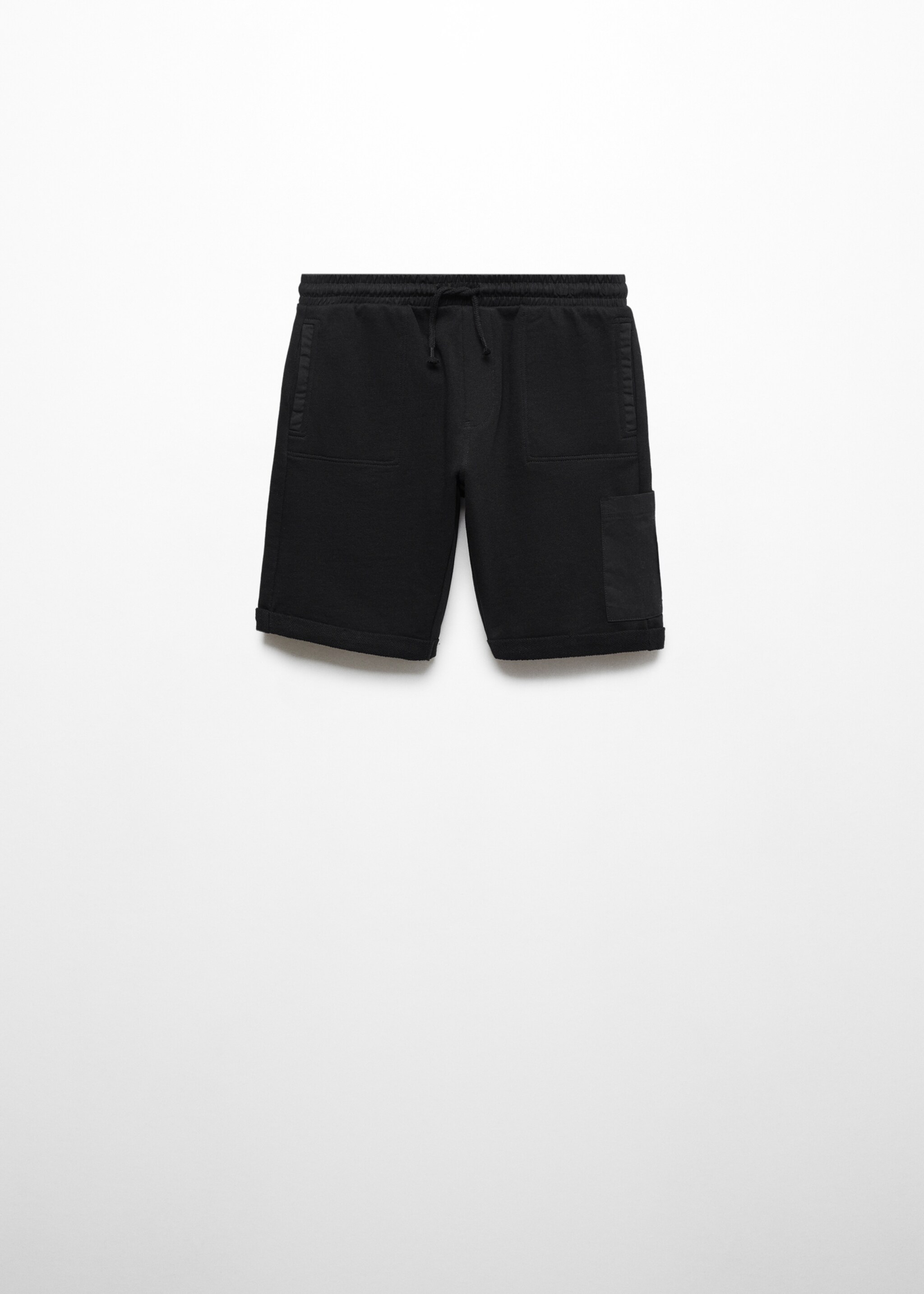 Cotton shorts with elastic waist - Article without model