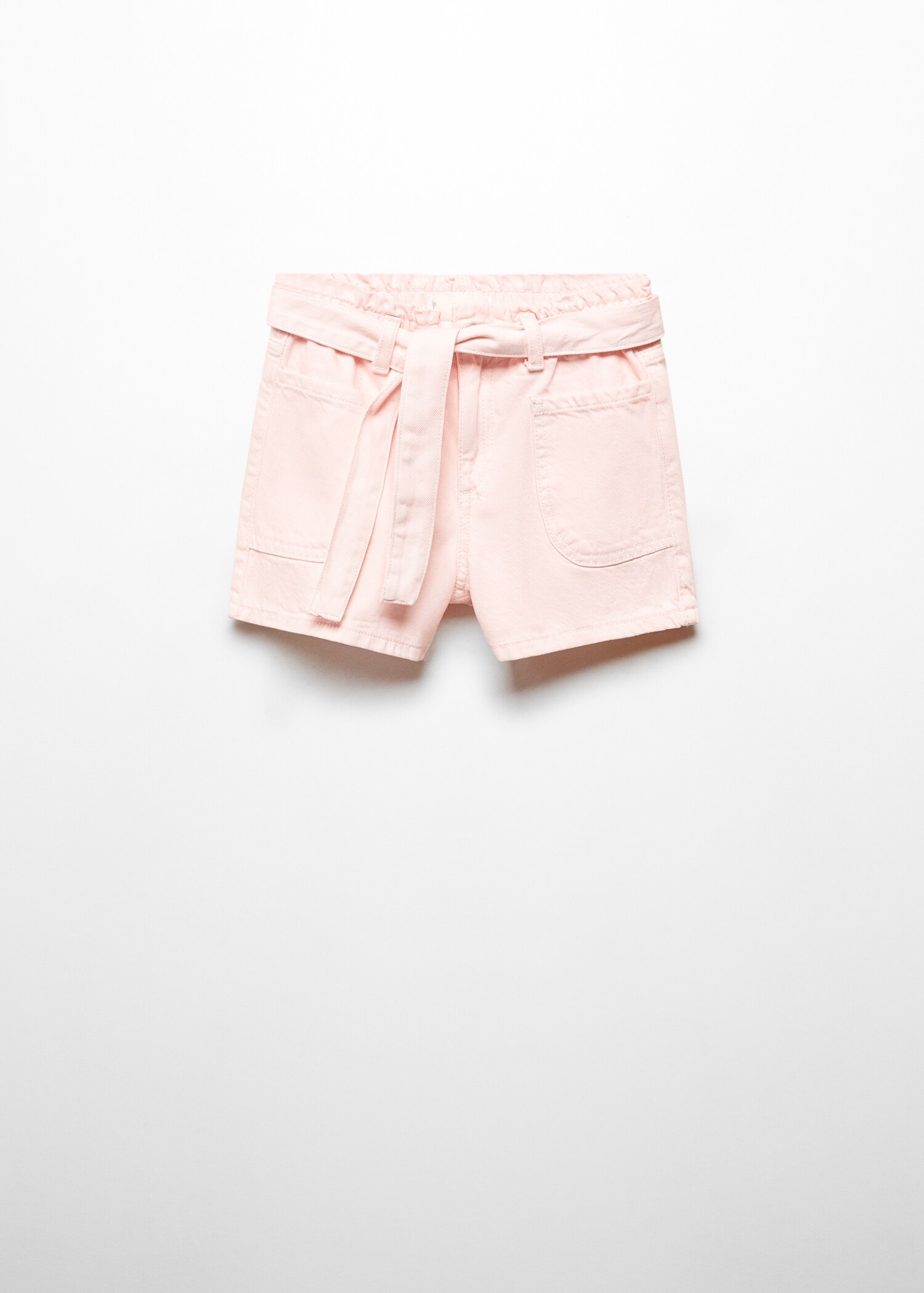Paperbag shorts with belt - Article without model