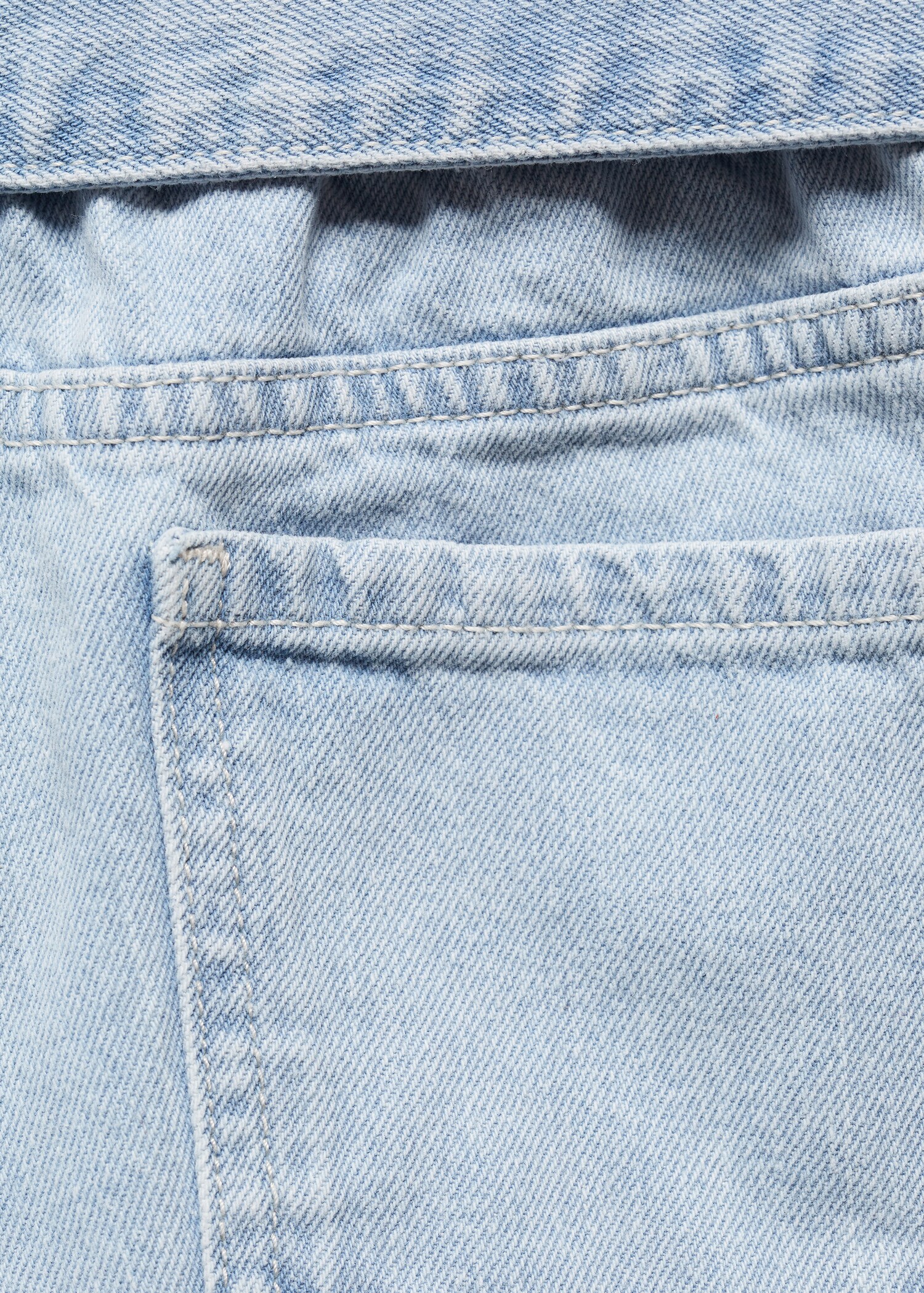 Paperbag-Shorts mit Gürtel - Detail des Artikels 8