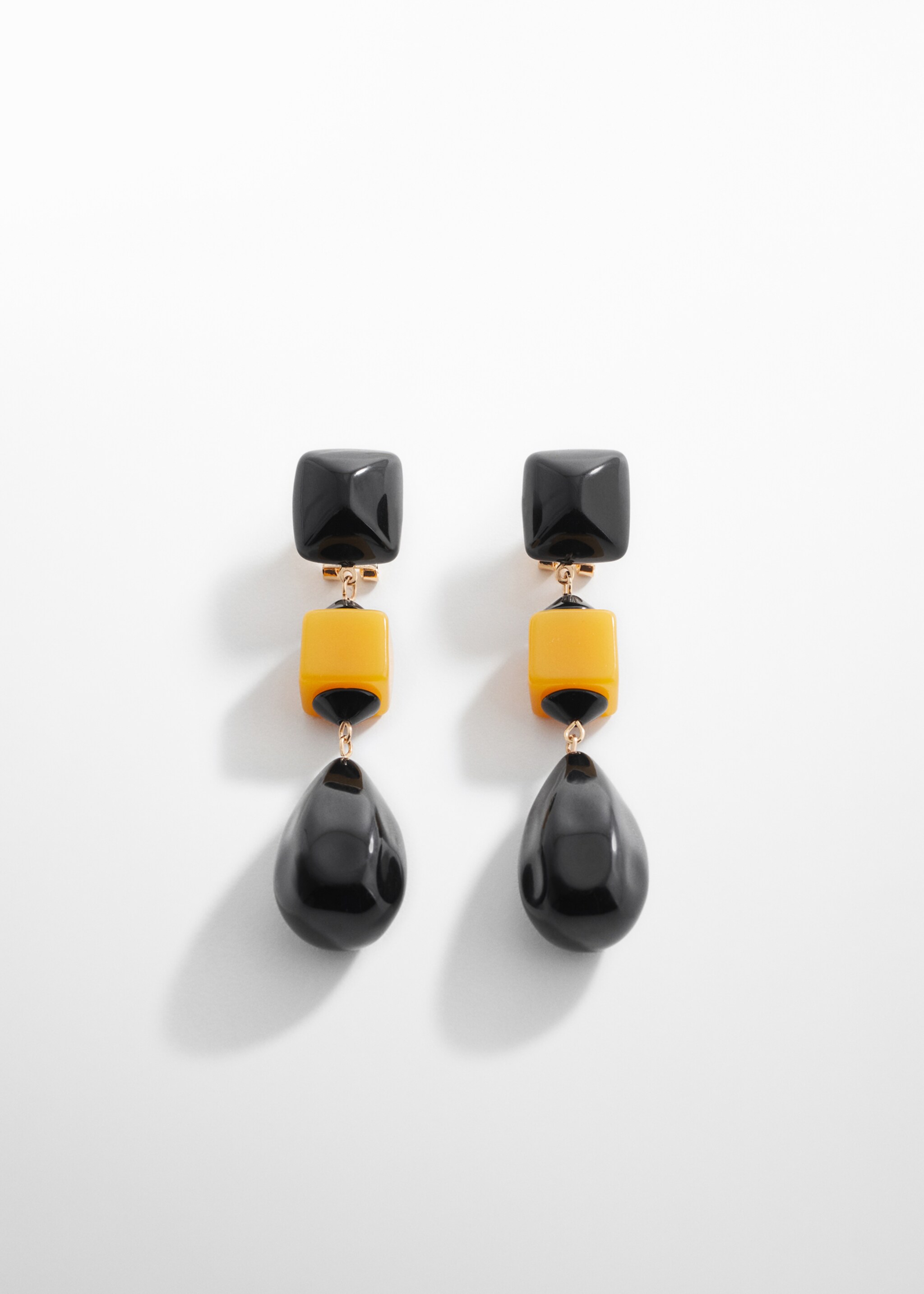 Beaded drop earrings - Article without model