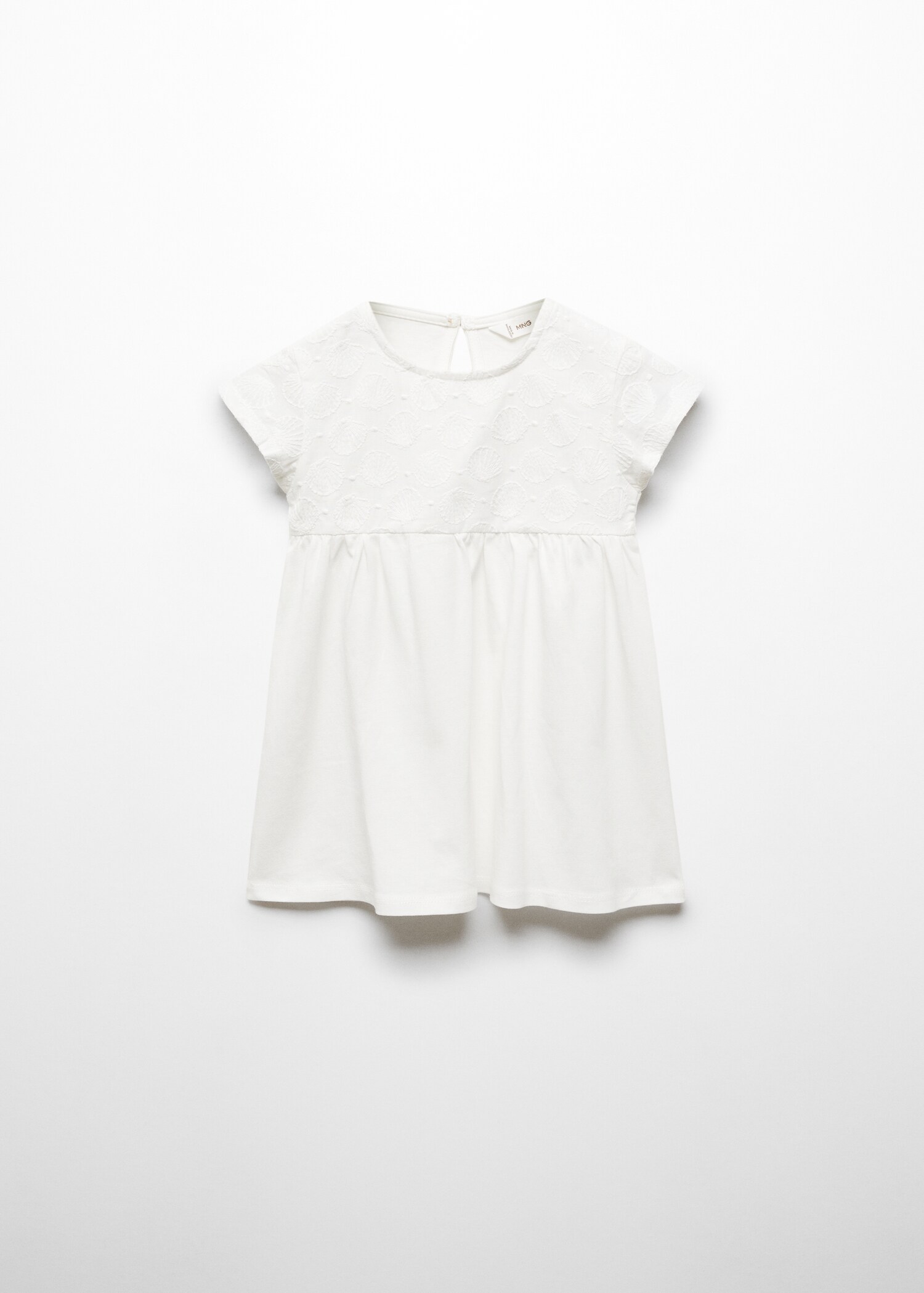 Vestit estampat brodat - Article sense model