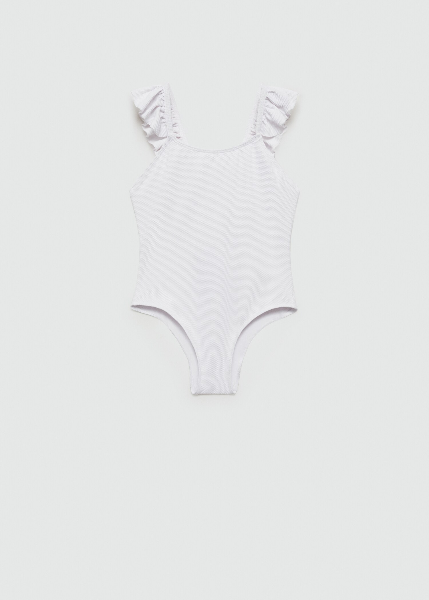 Texture ruffle swimsuit - Article without model