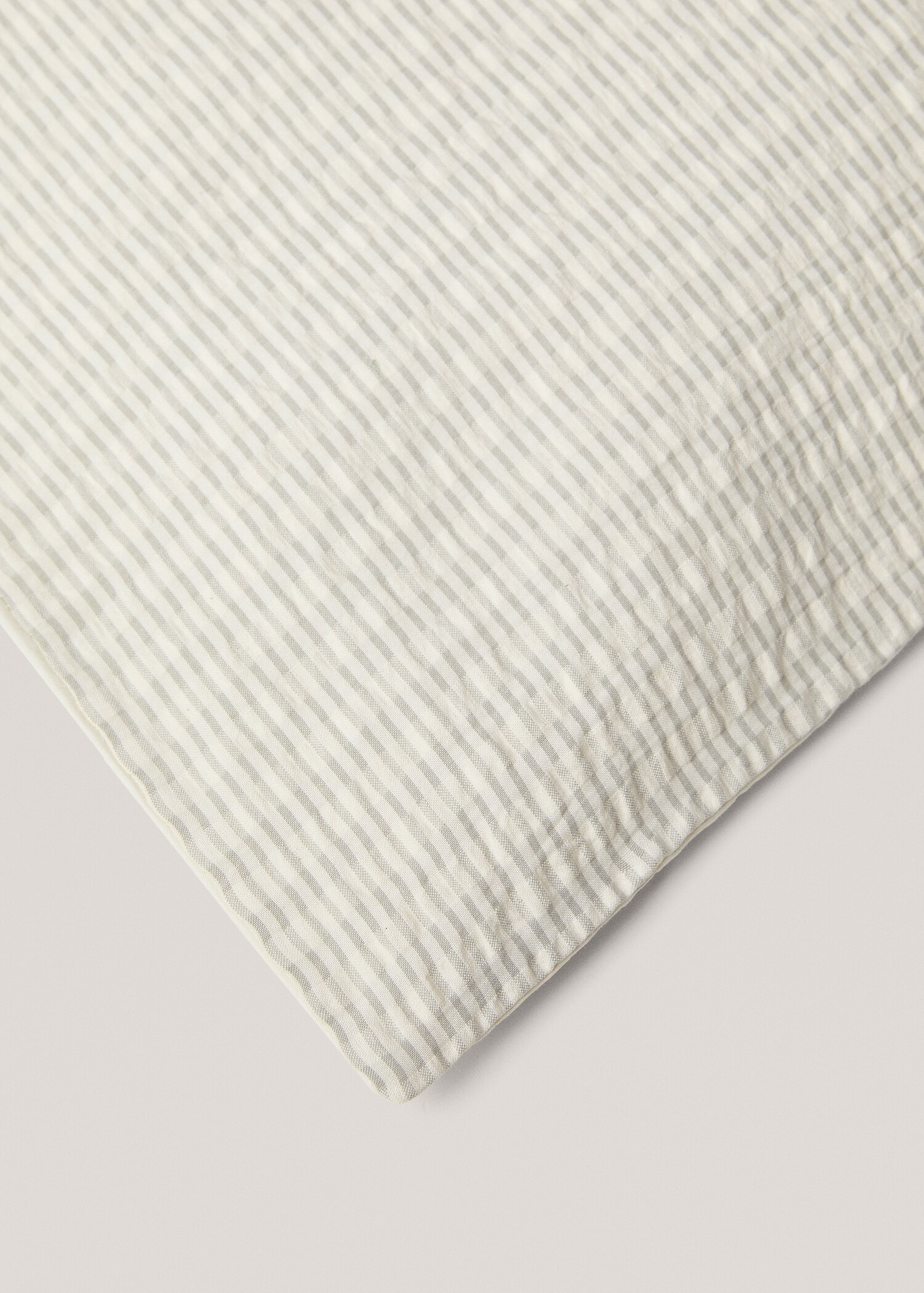 Funda nórdica seersucker raya tejida cama 135cm - Detalle del artículo 3