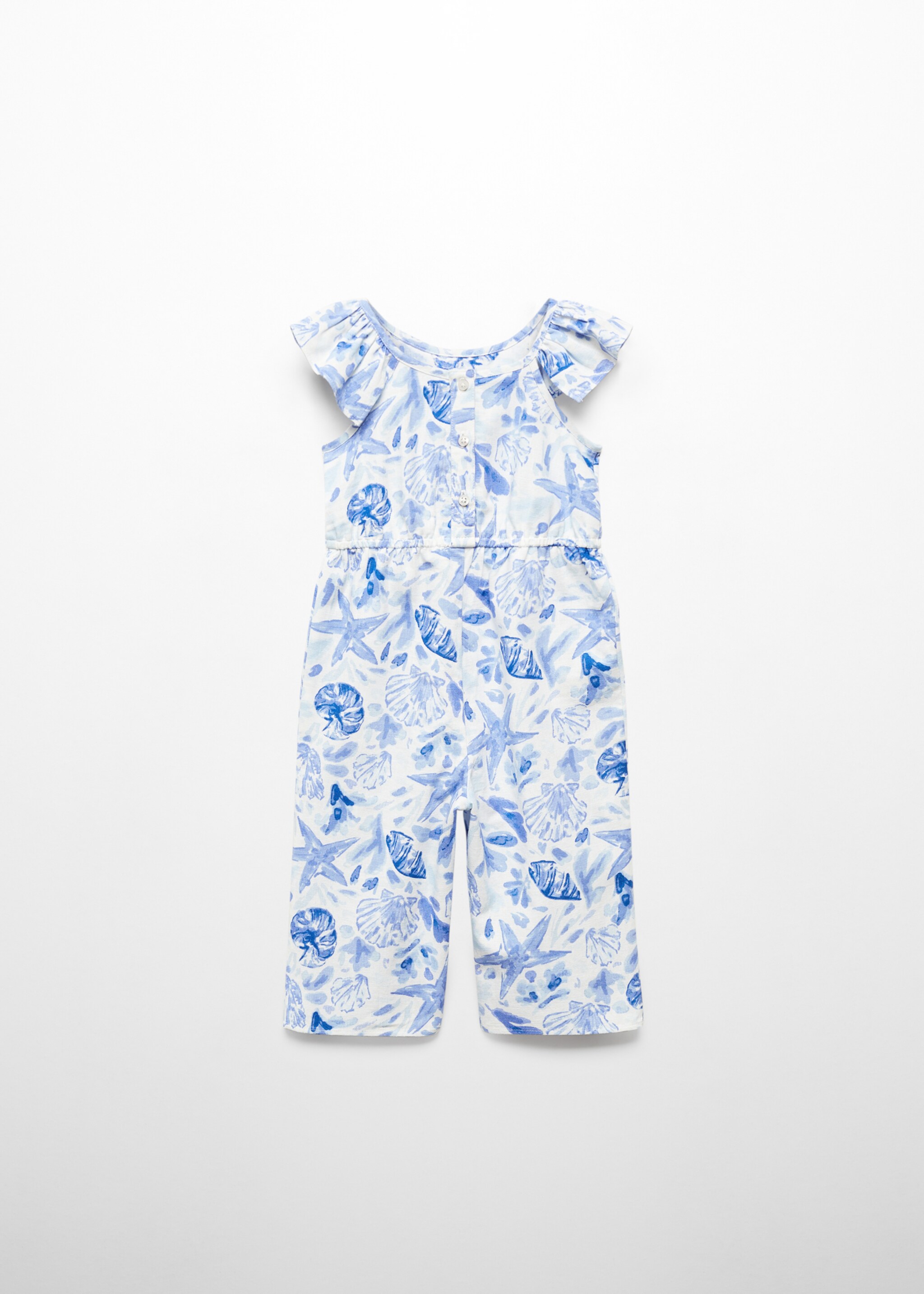 Frills printed jumpsuit - Details of the article 8