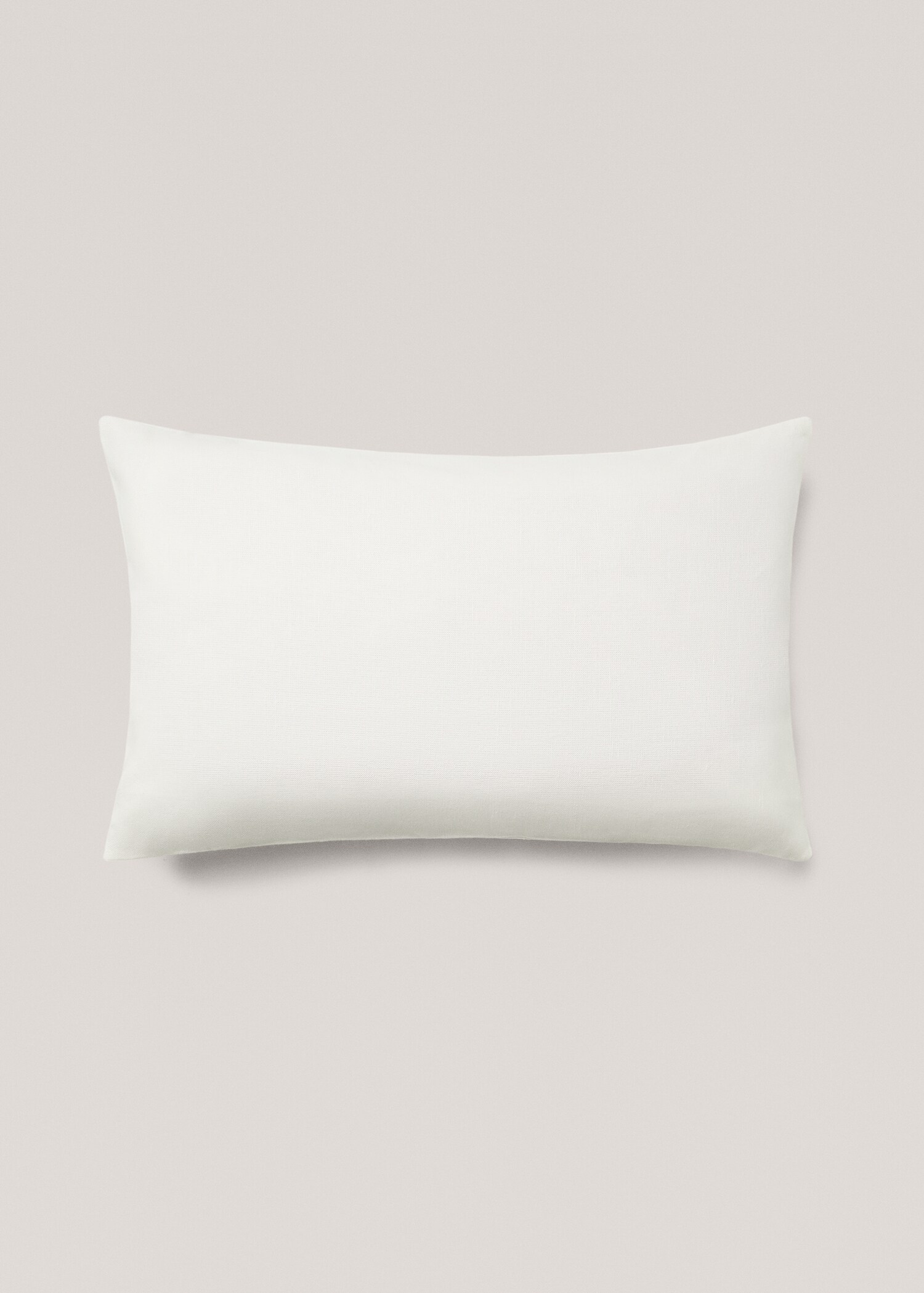 Housse de coussin lin coton rayure imprimée 50x75 cm - Détail de l'article 1