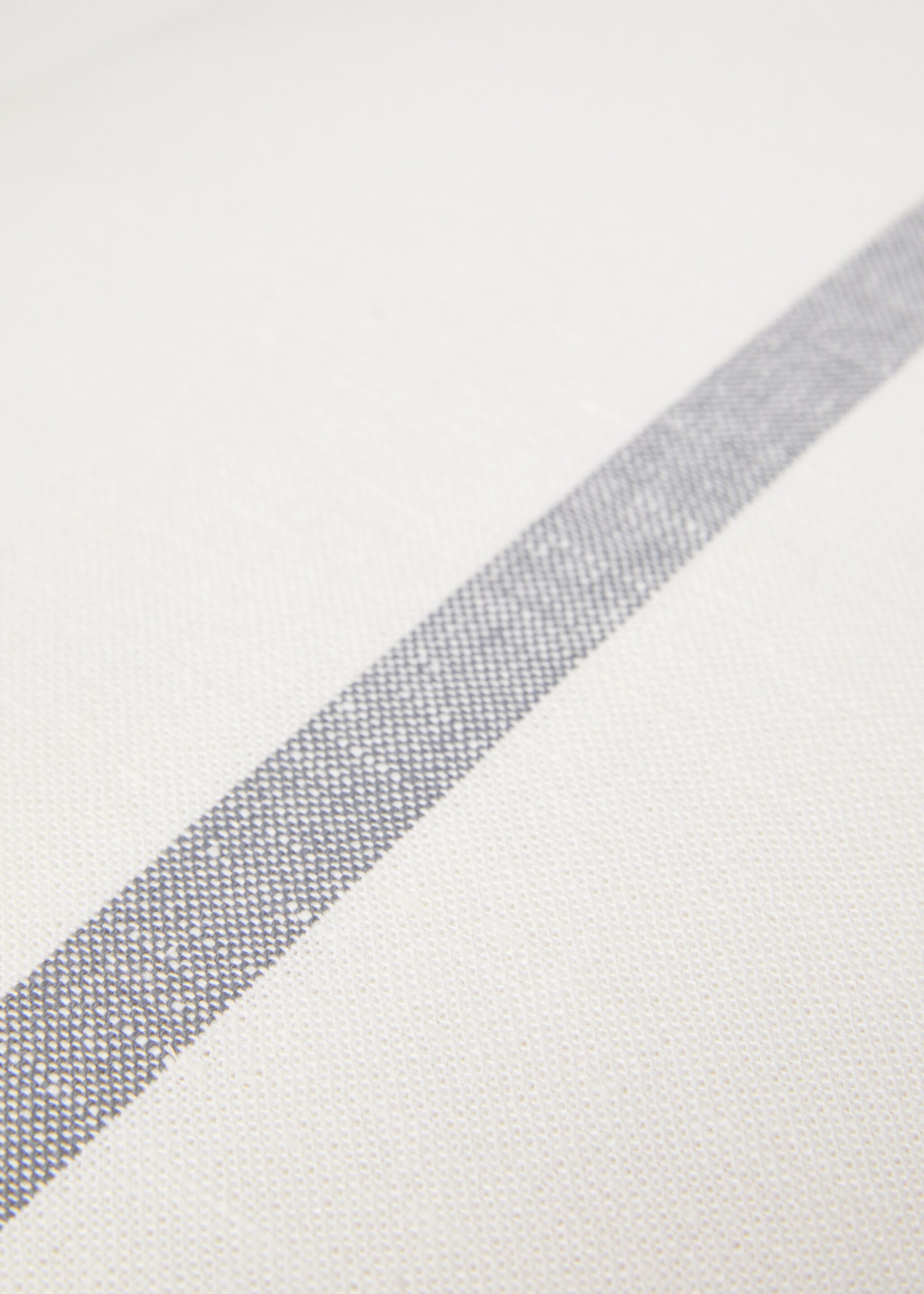 Housse de coussin lin coton rayure imprimée 50x75 cm - Détail de l'article 2