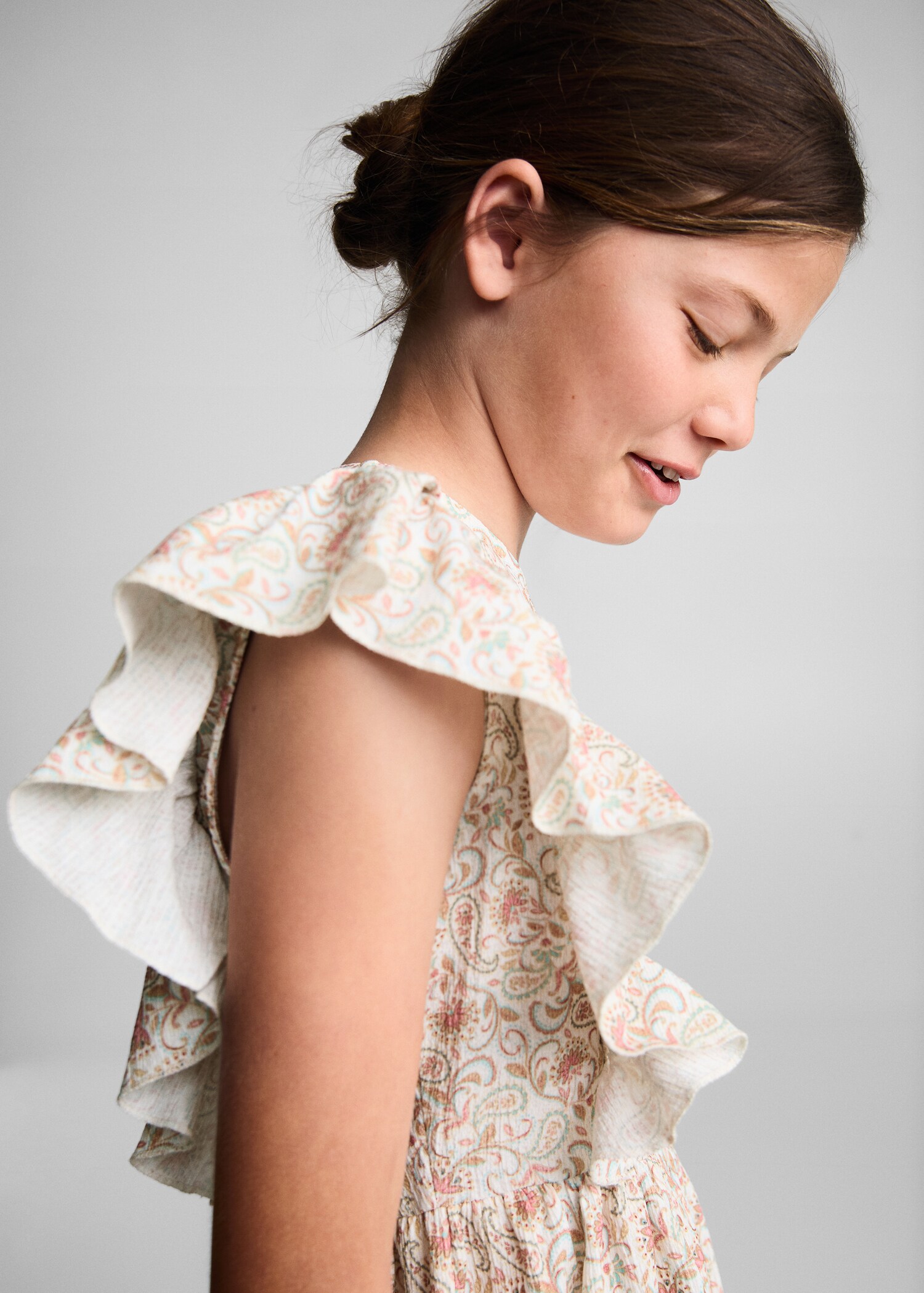 Paisley-Kleid mit Rüschen - Detail des Artikels 1