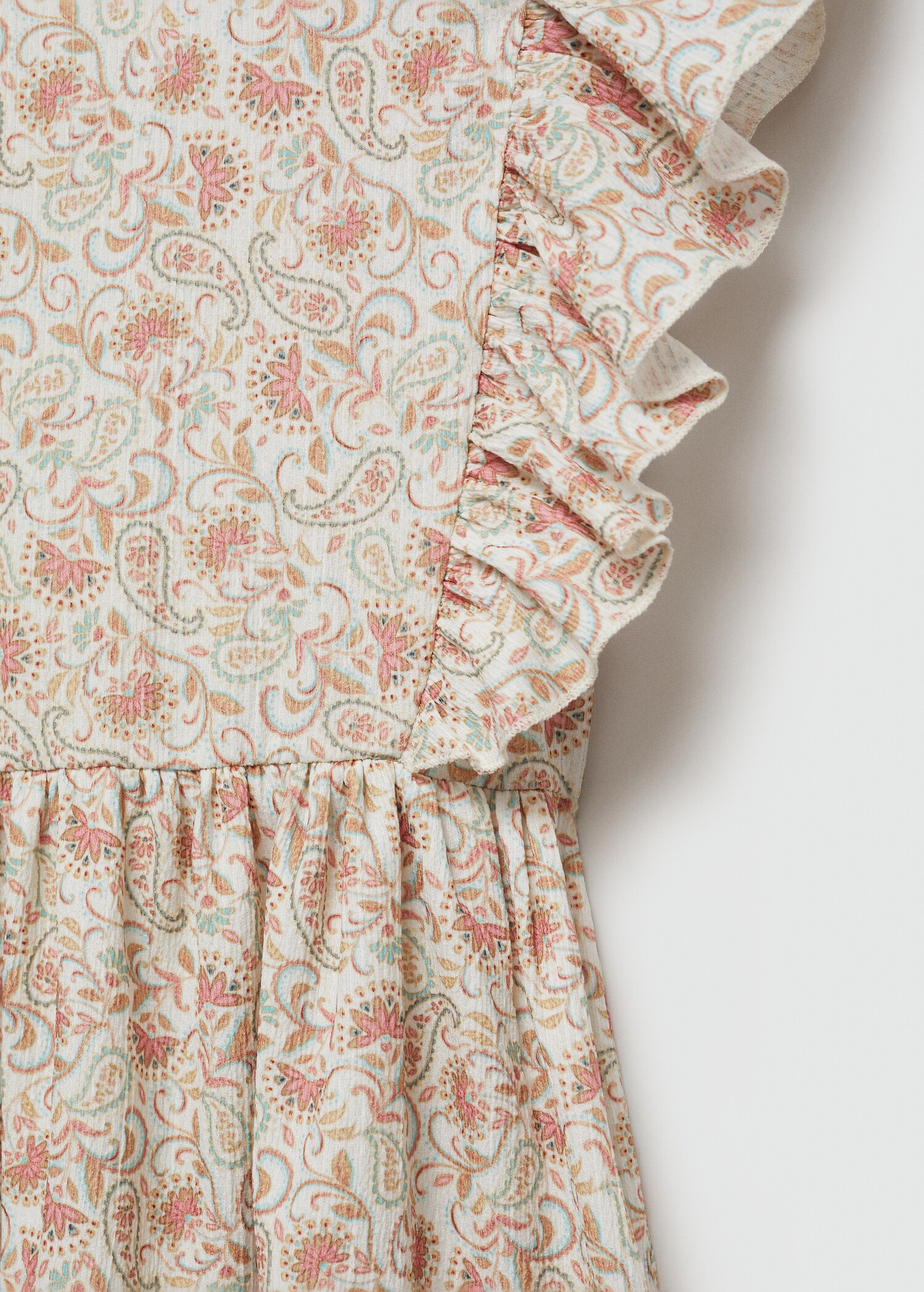 Paisley-Kleid mit Rüschen - Detail des Artikels 8