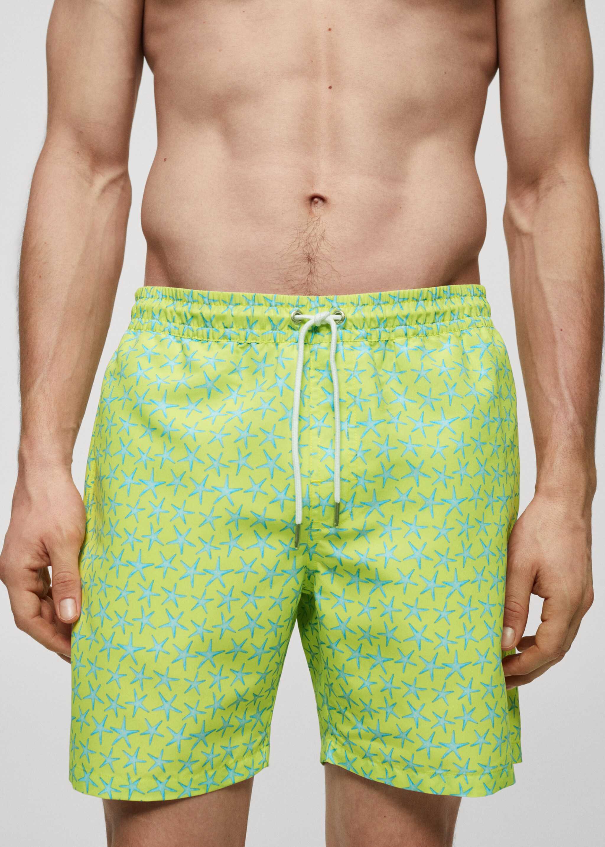 Bañador cordón estampado estrella - Detalle del artículo 1