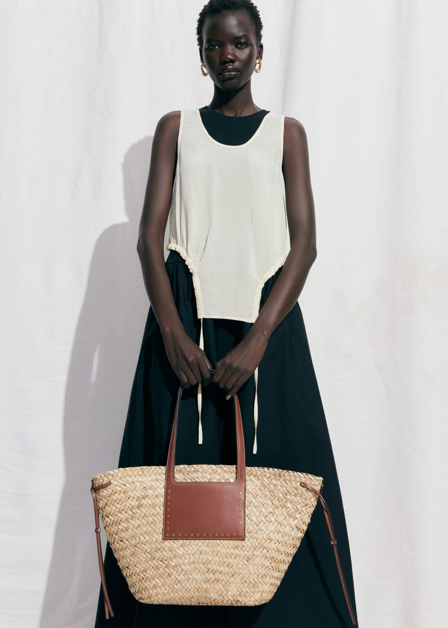 Mango Sac Cabas Shop Mango Femme Suède Sac à Main En Daim Mango