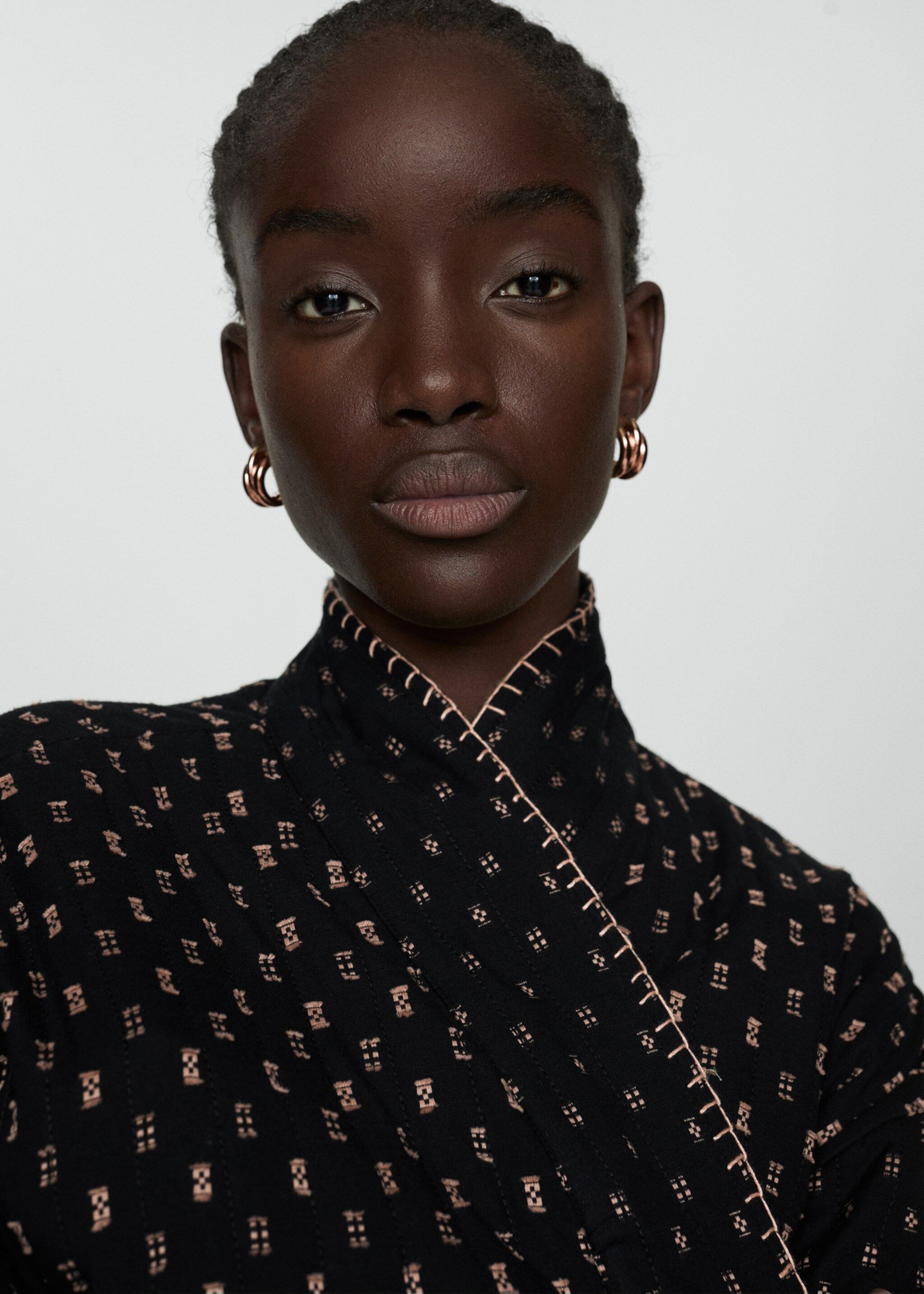 Steppjacke mit Stickdetails - Detail des Artikels 1