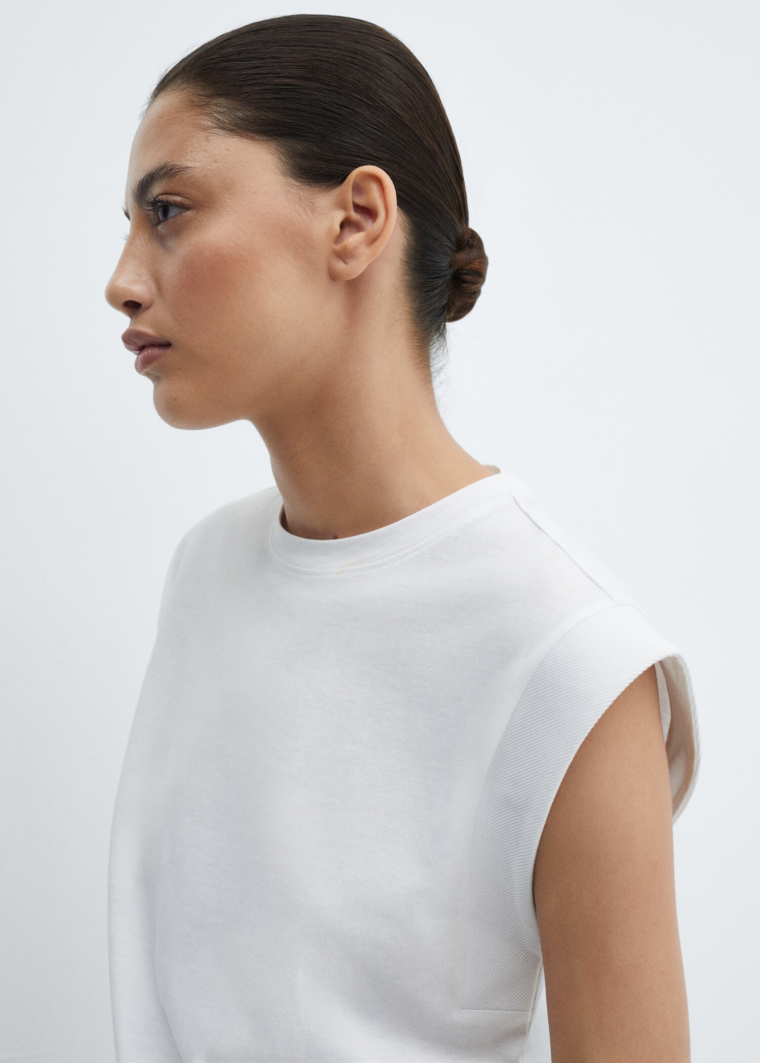 Camiseta algodón cuello redondo - Detalle del artículo 1