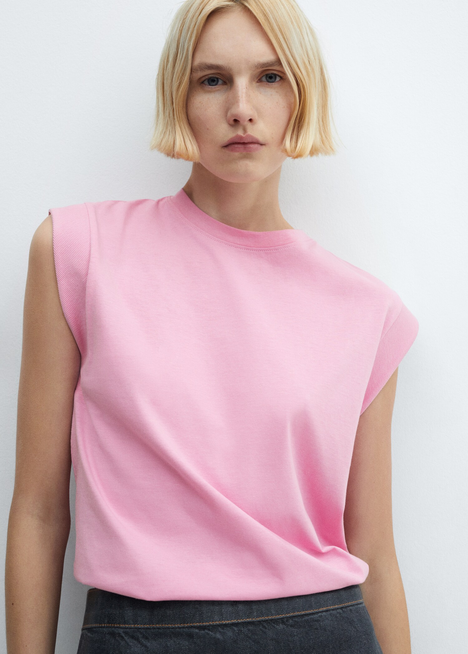 Camiseta algodón cuello redondo - Detalle del artículo 2