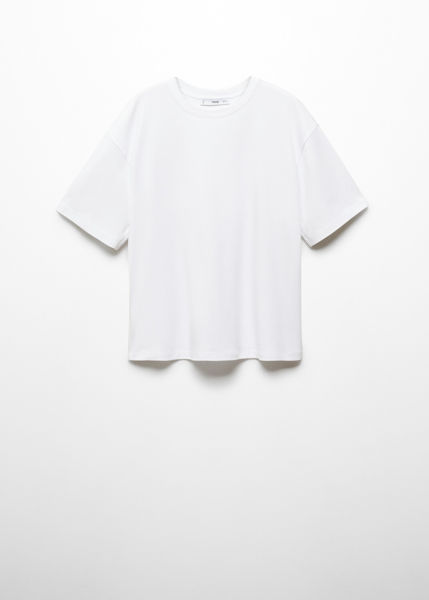 Oversize cotton T-shirt - Article without model