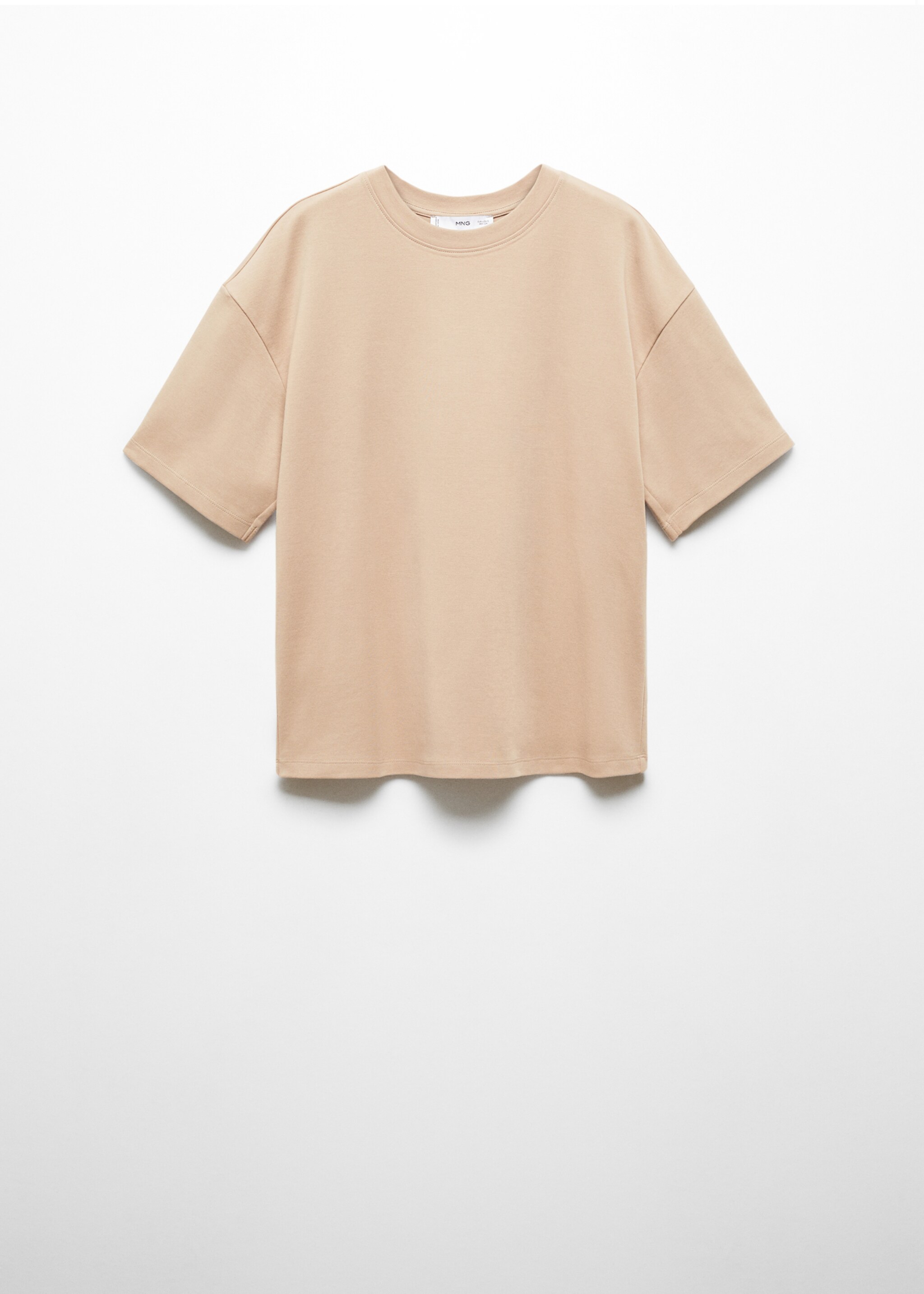 Oversized t-shirt i bomull - Artikel utan modell
