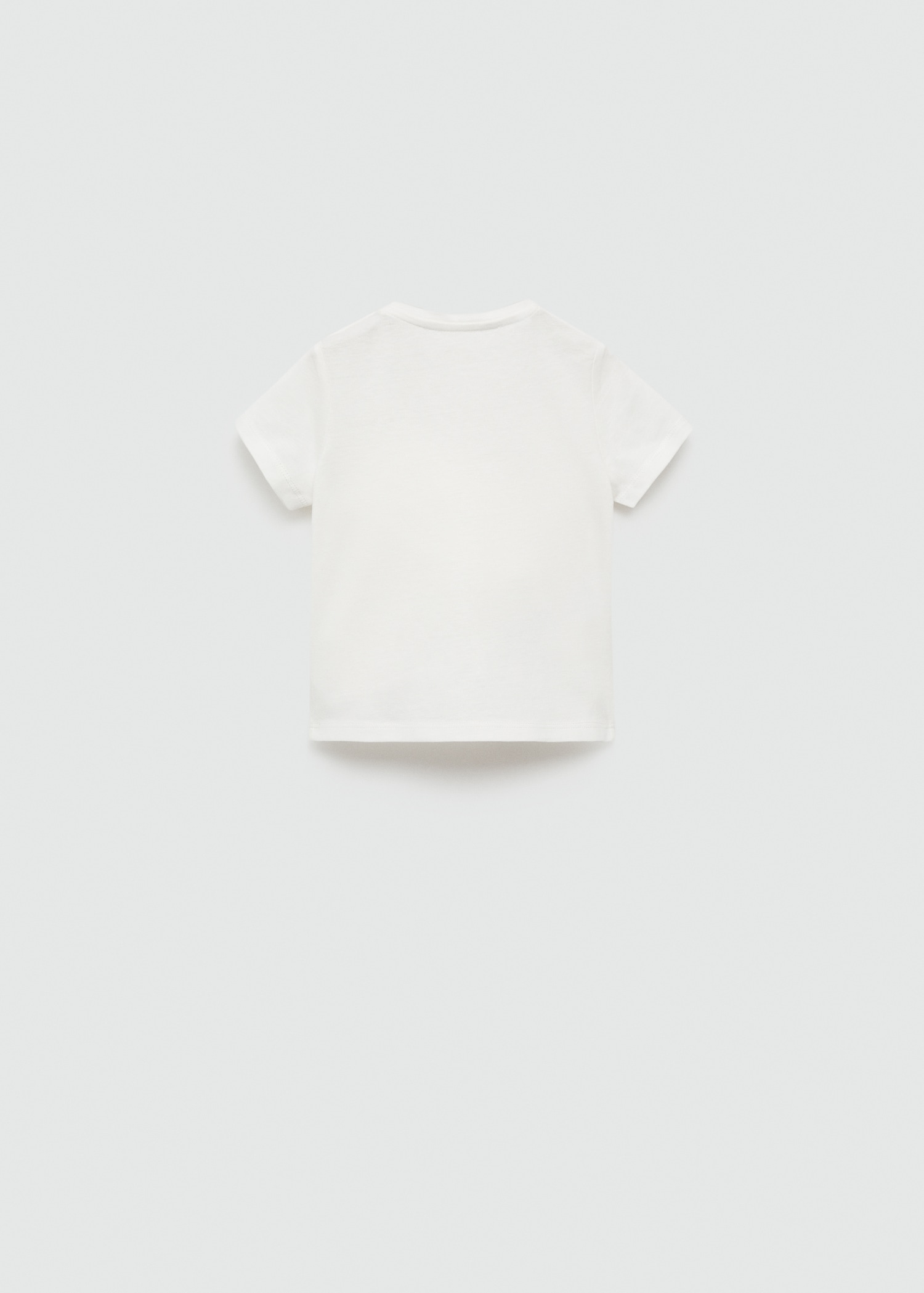 Camiseta algodón dibujo - Reverso del artículo
