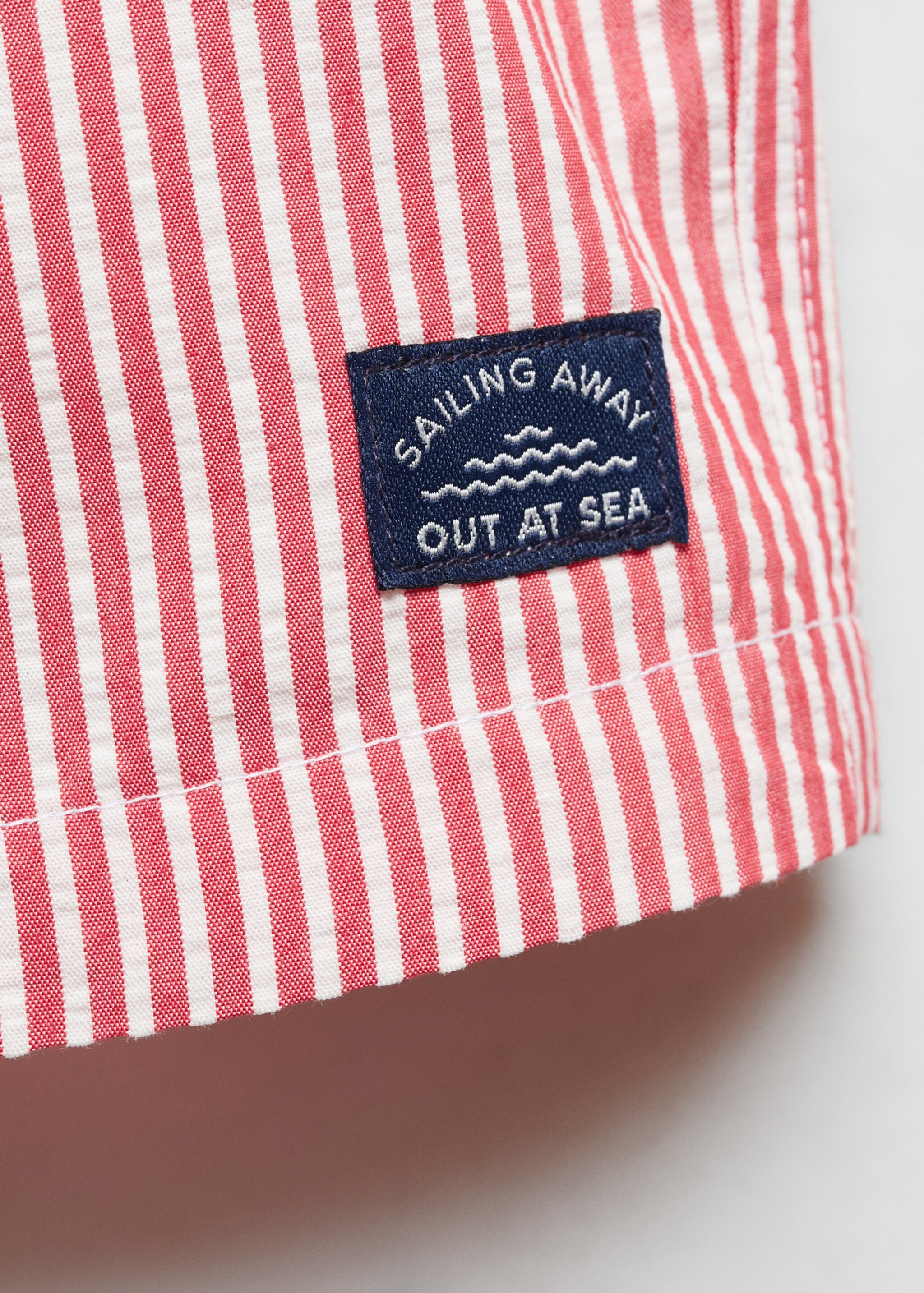 Striped swimsuit - Details of the article 8