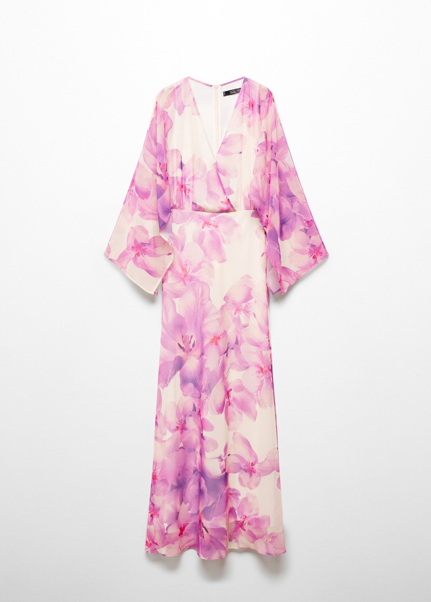Florales Kleid mit Wickelausschnitt - Artikel ohne Model