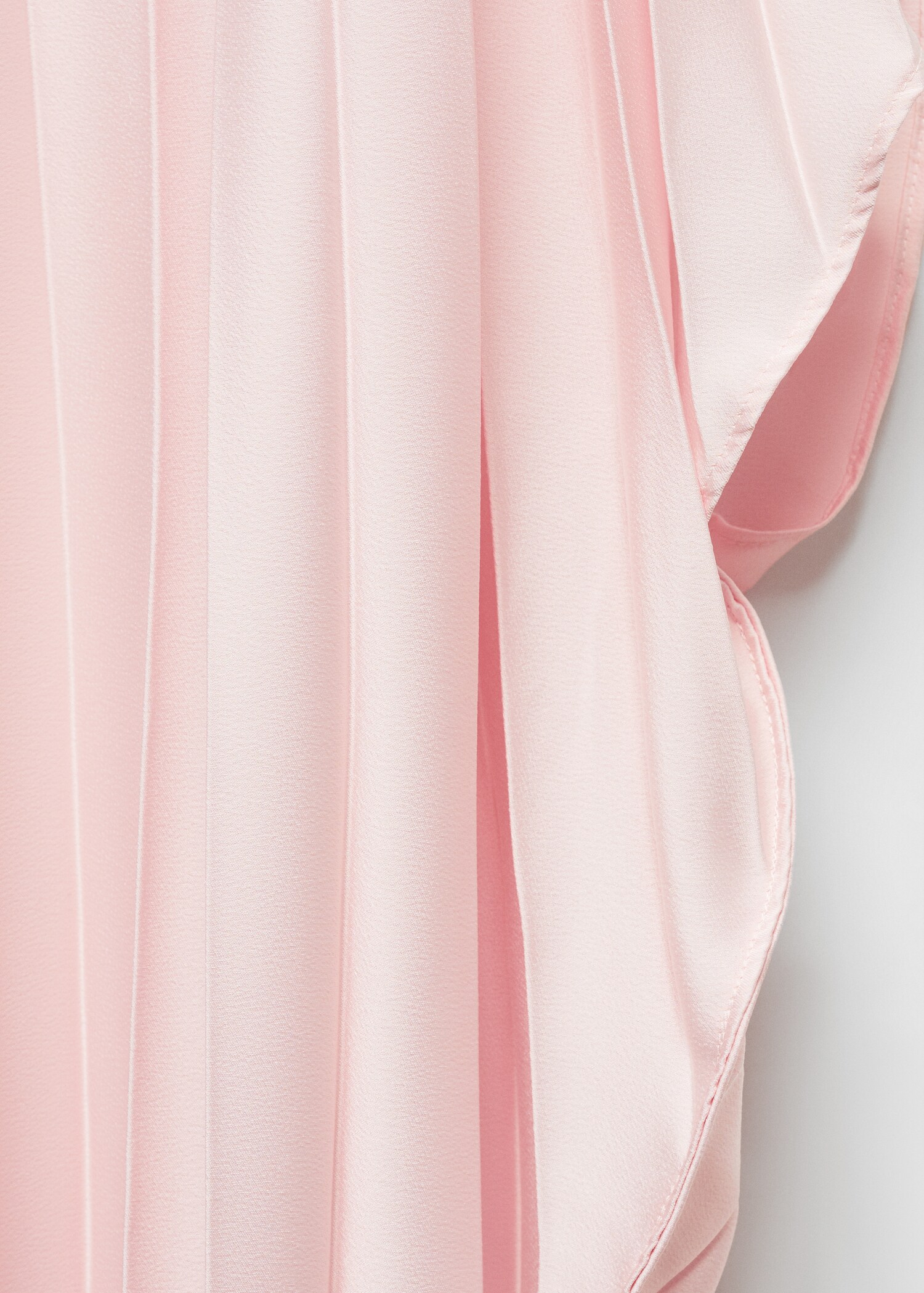 Pleated satin dress - Details of the article 8